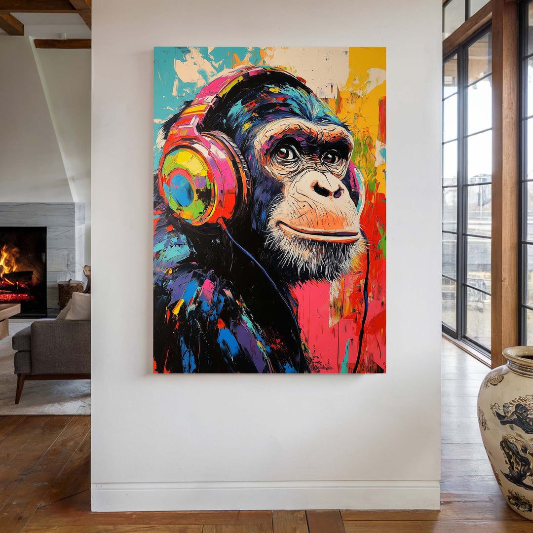 Love of Music No2 Canvas Print Canvas Art Wildfrog Art
