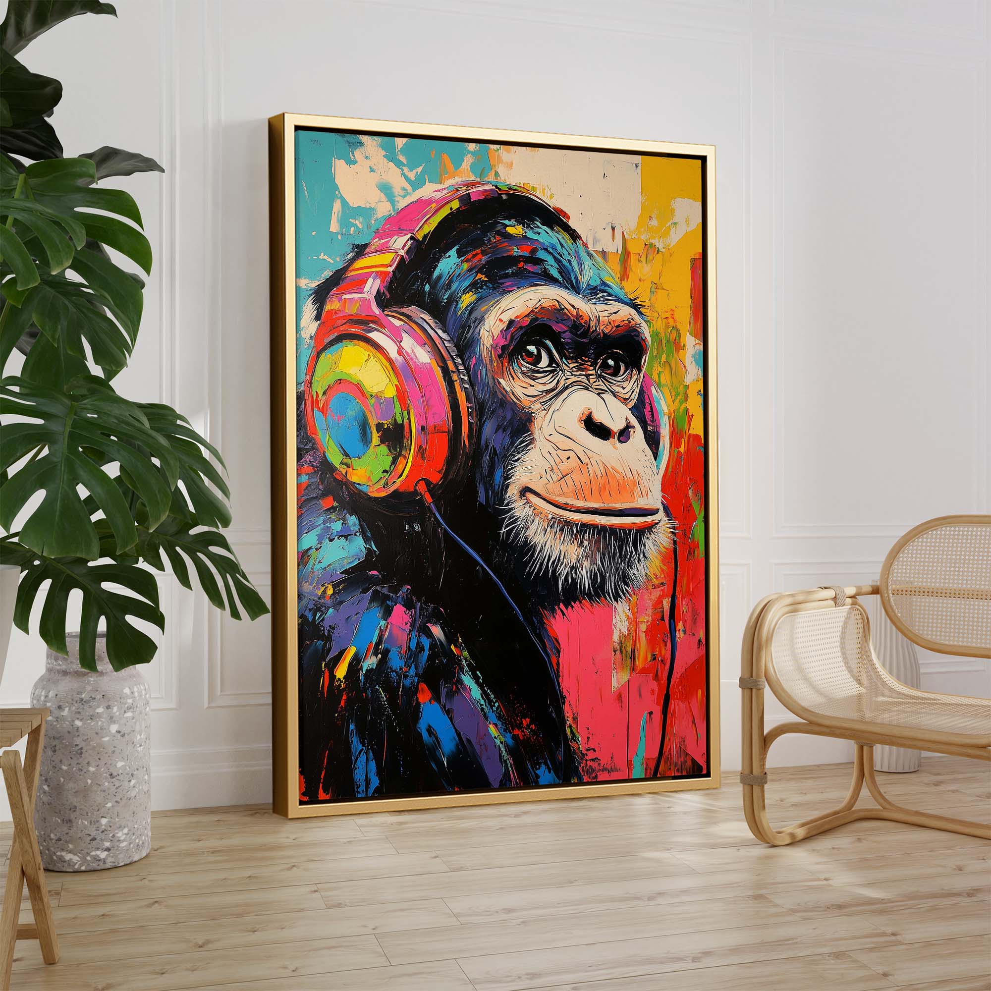 Love of Music No2 Canvas Print