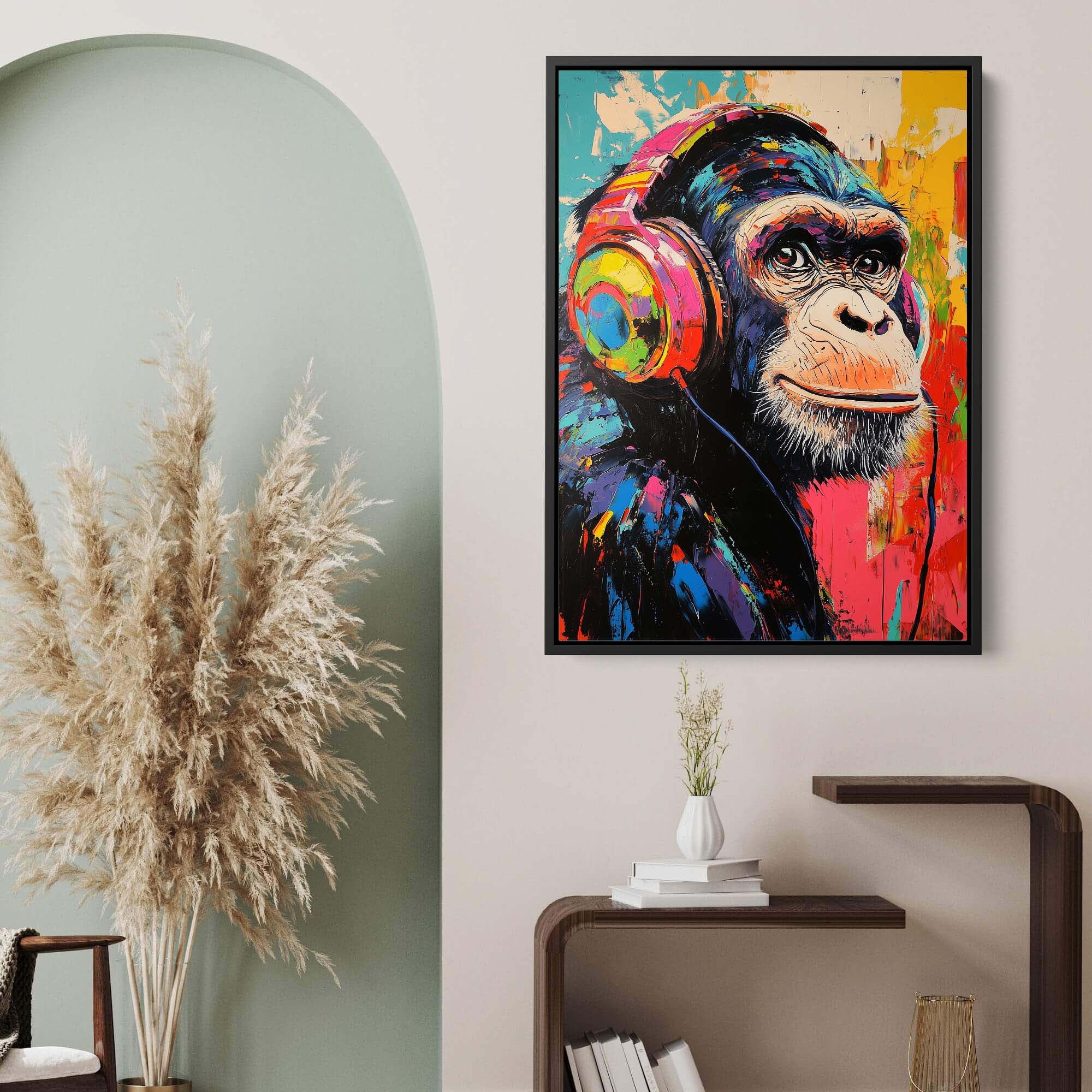 Love of Music No2 Canvas Print Canvas Art Wildfrog Art