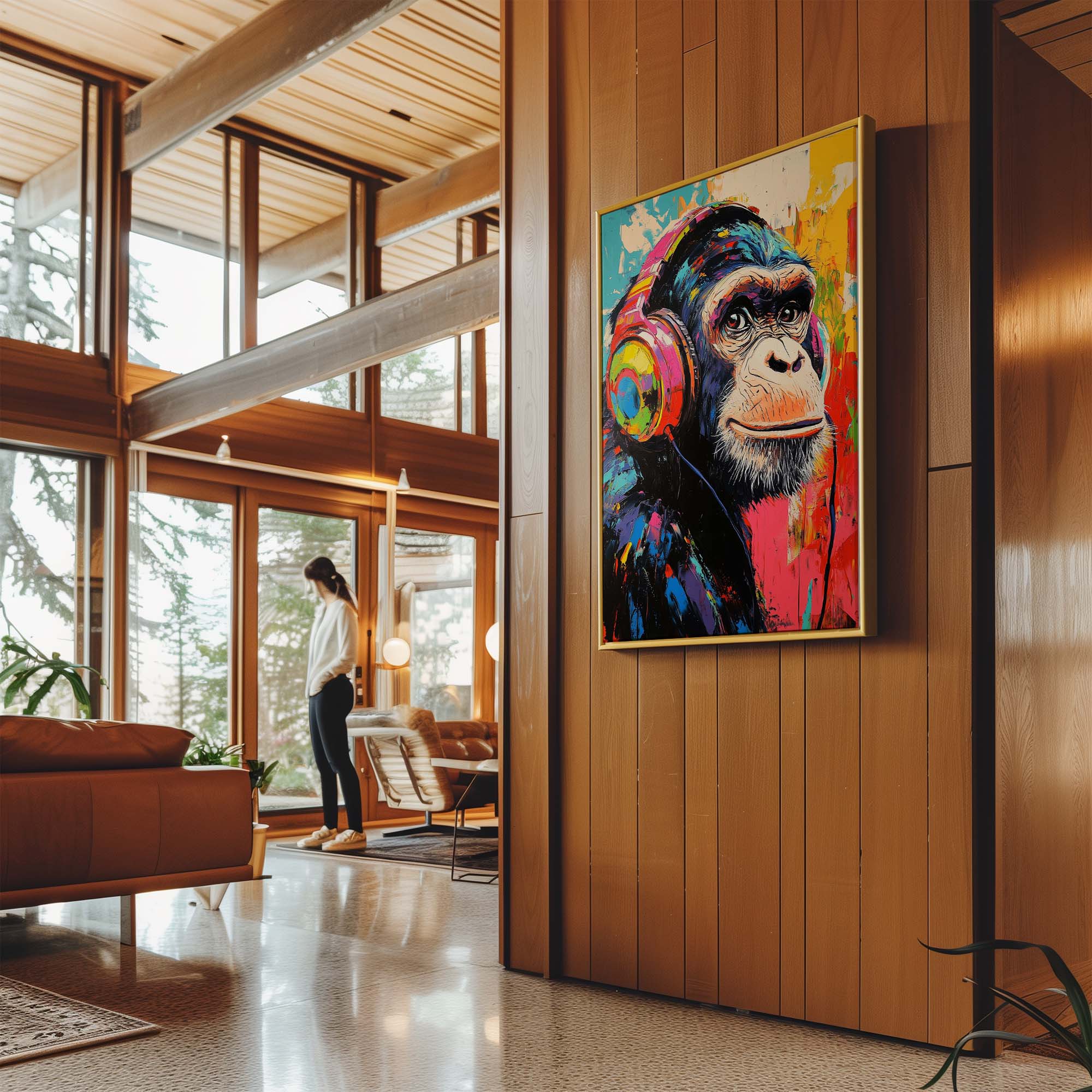 Love of Music No2 Canvas Print Canvas Art Wildfrog Art