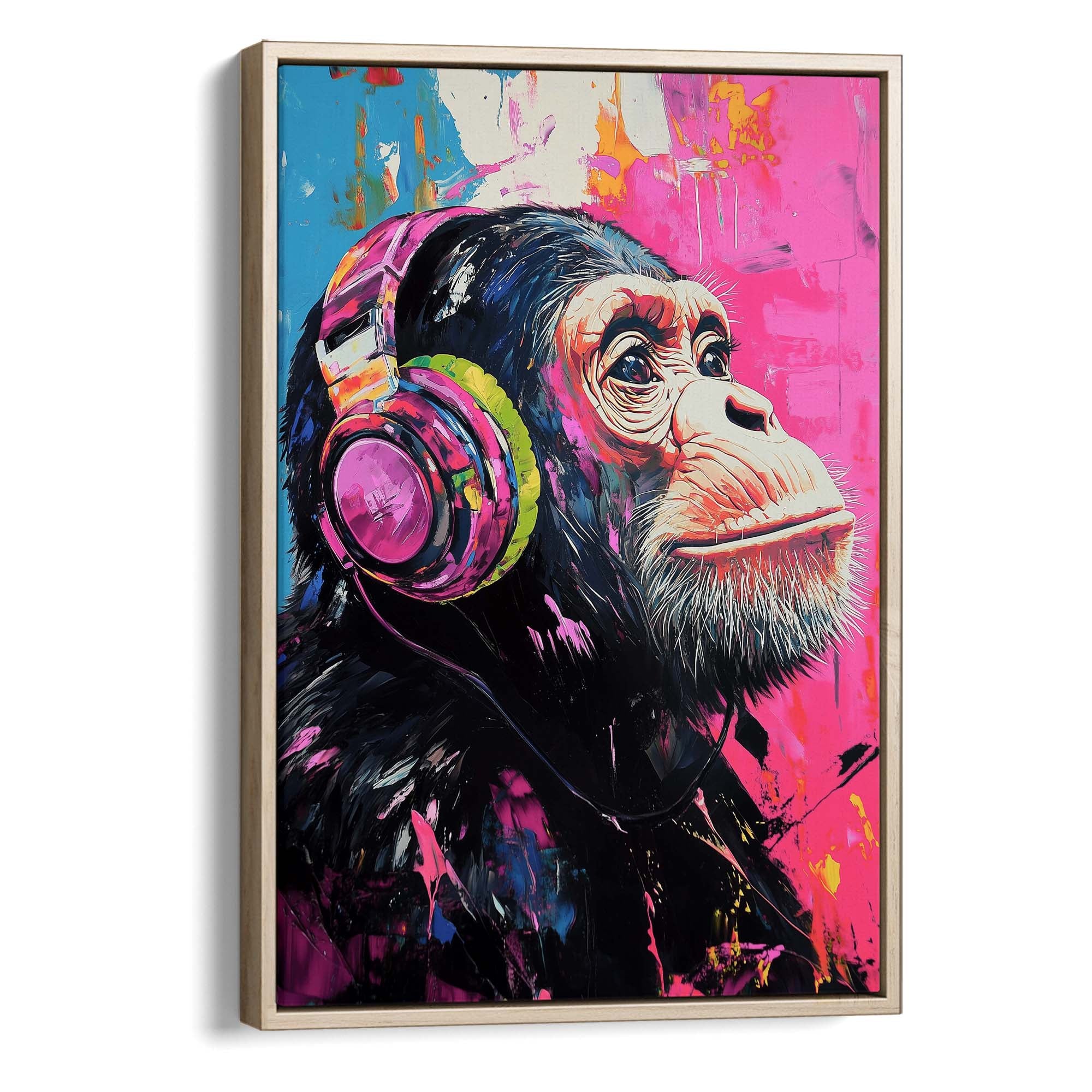 Love of Music No3-Pink Edition Canvas Print