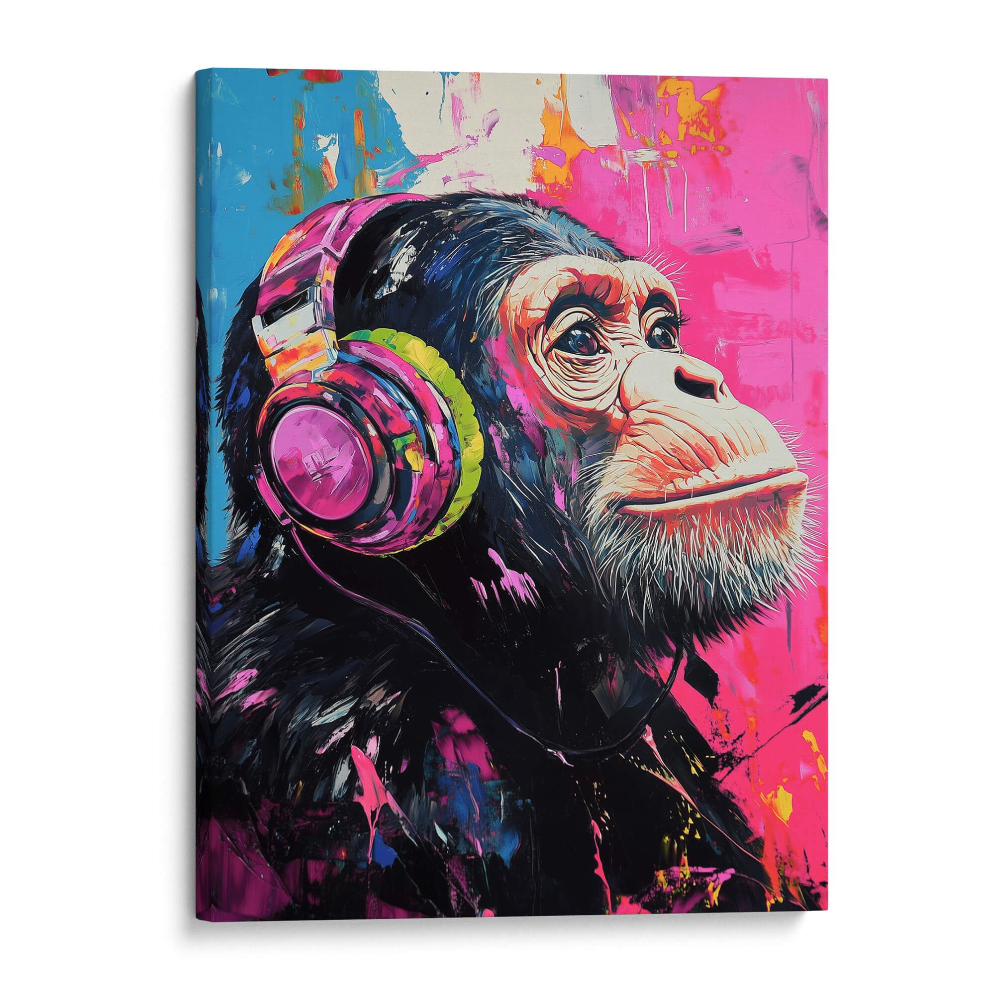 Love of Music No3-Pink Edition Canvas Print
