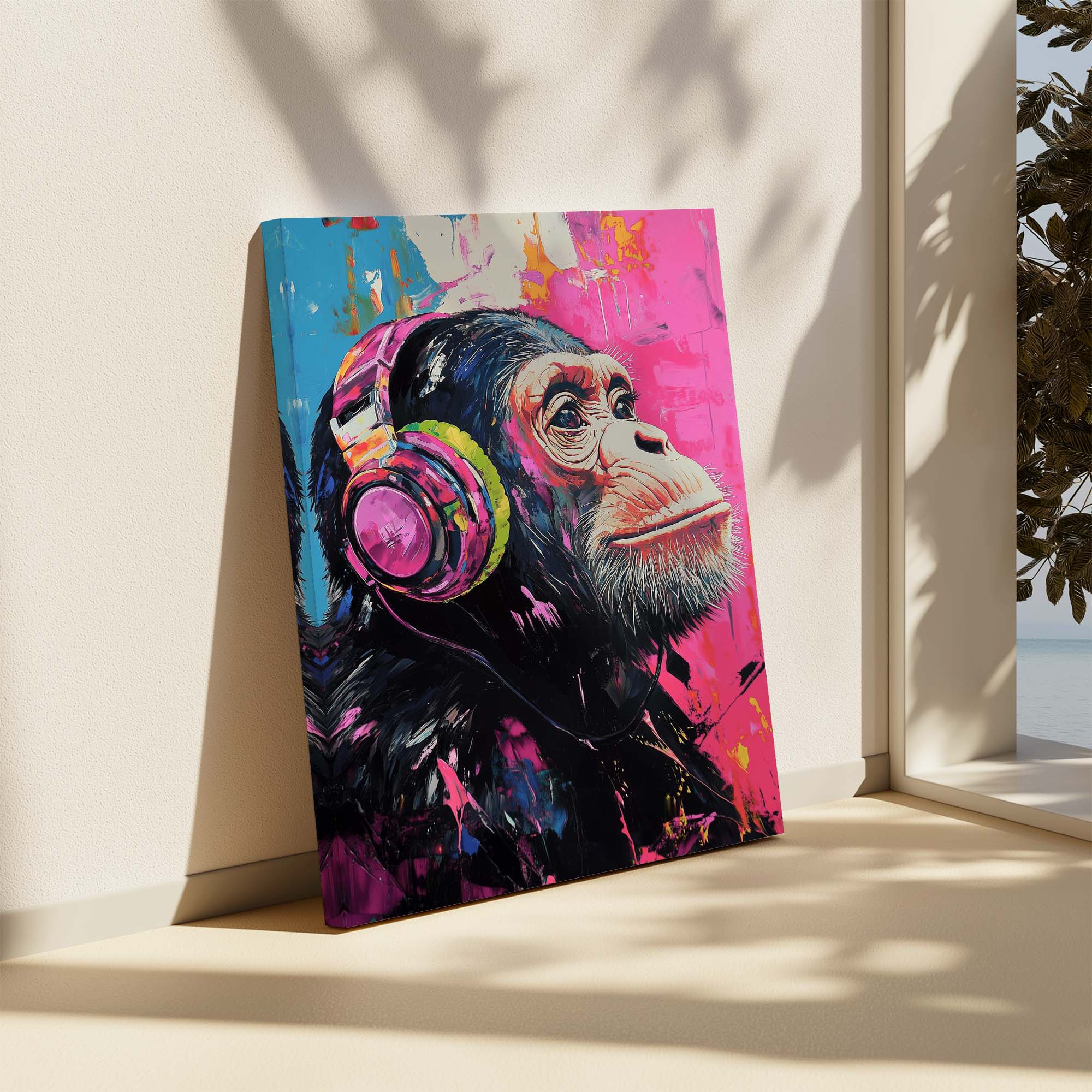 Love of Music No3-Pink Edition Canvas Print