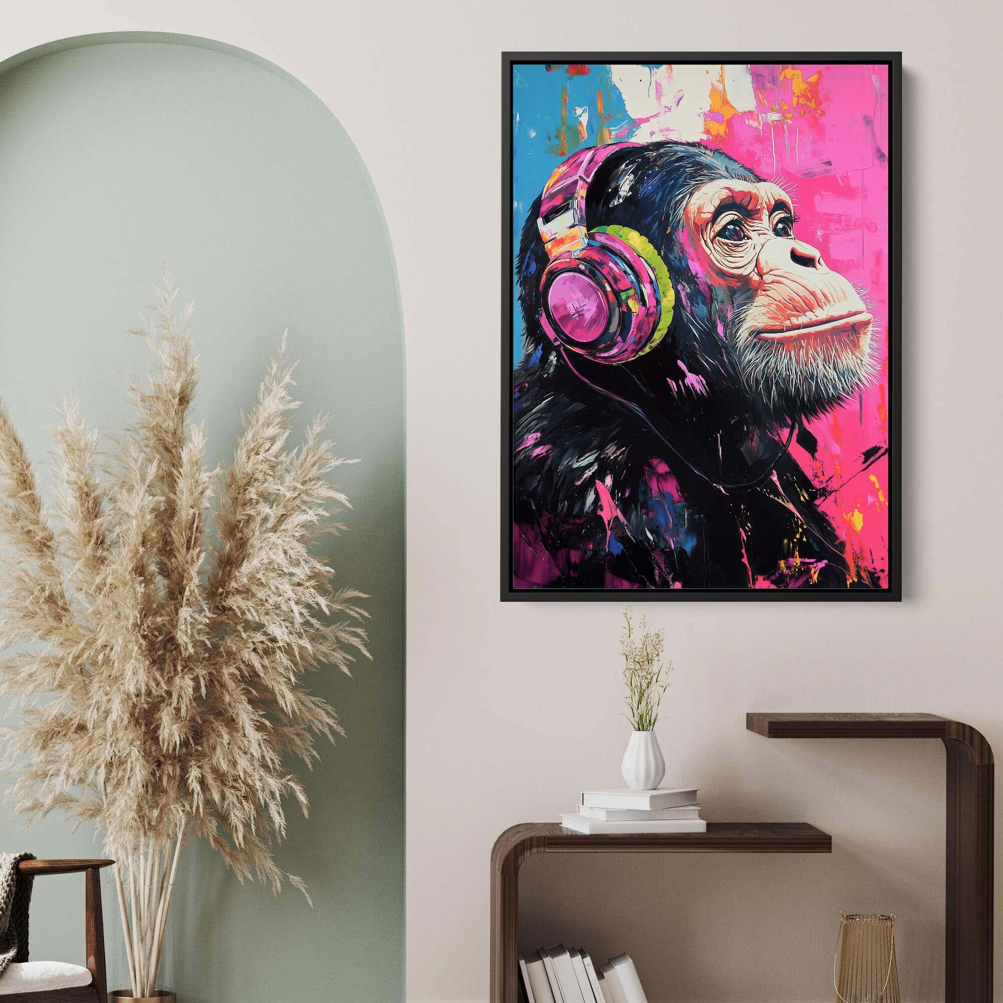Love of Music No3-Pink Edition Canvas Print