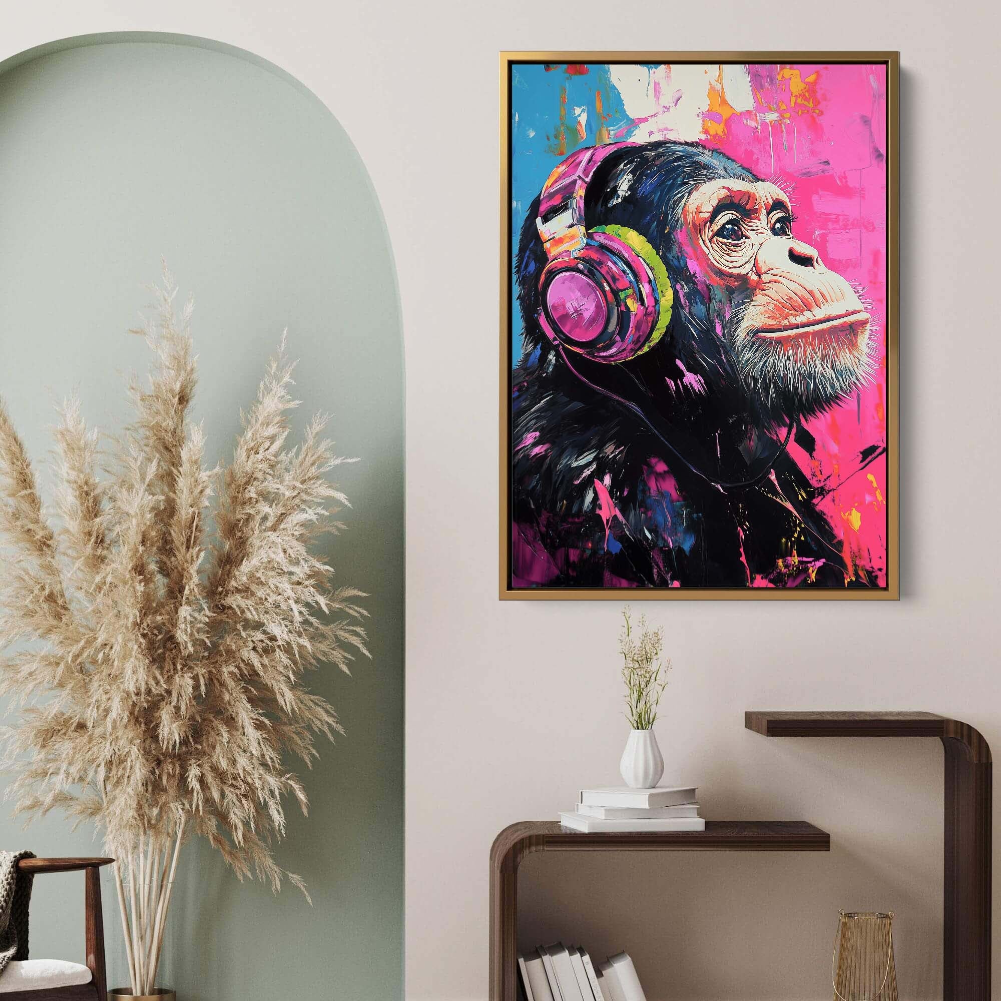 Love of Music No3-Pink Edition Canvas Print