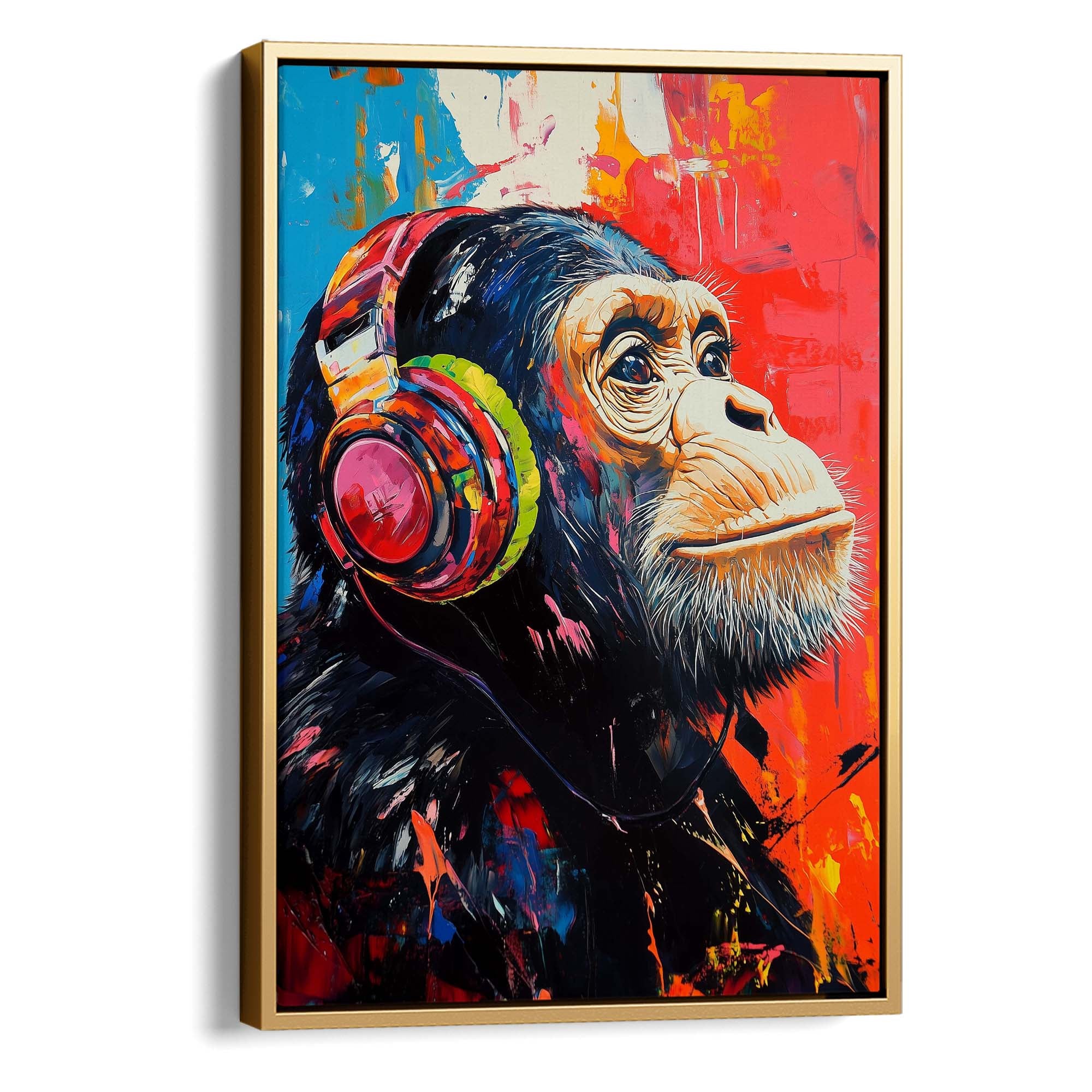 Love of Music No3 Canvas Print Canvas Art Wildfrog Art