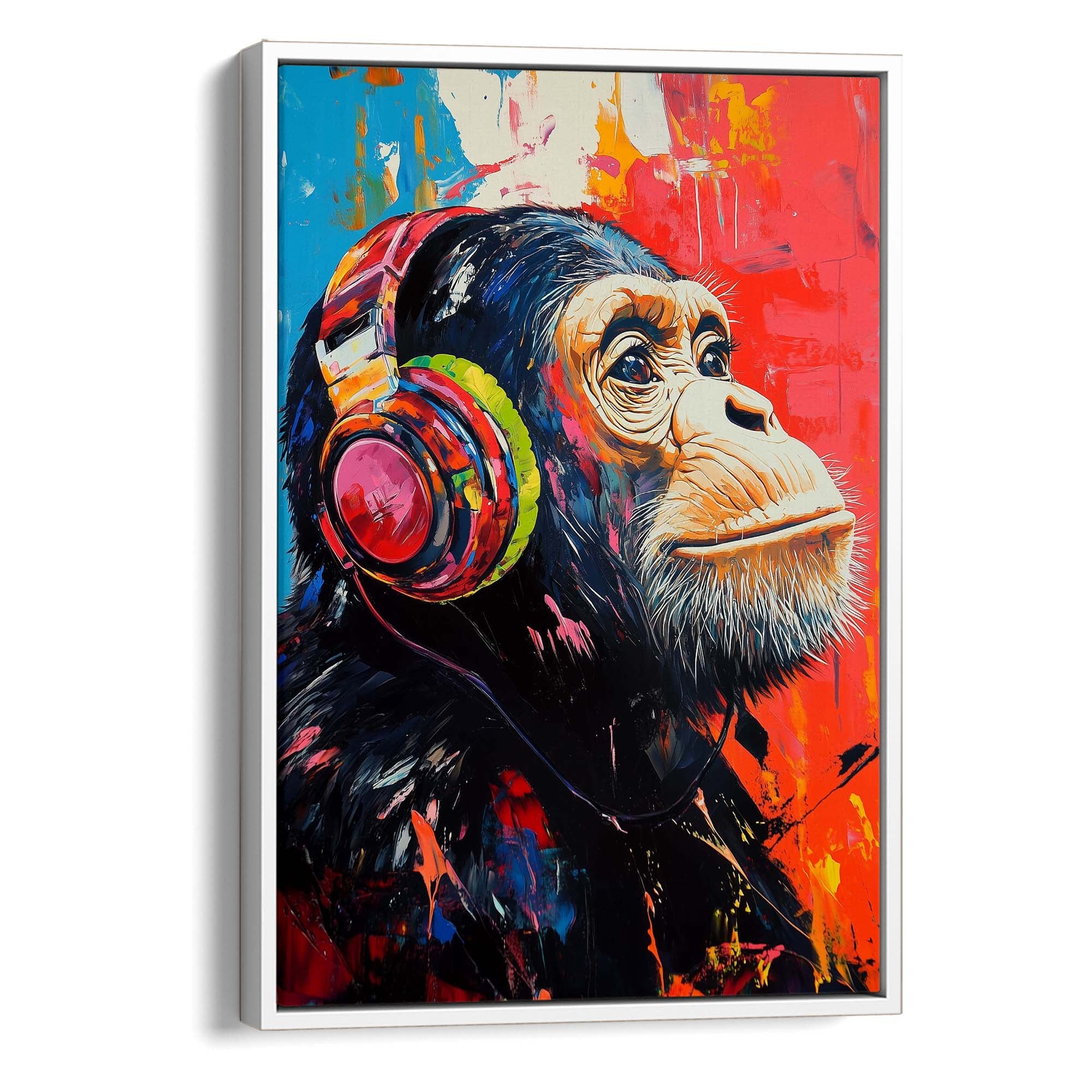 Love of Music No3 Canvas Print Canvas Art Wildfrog Art