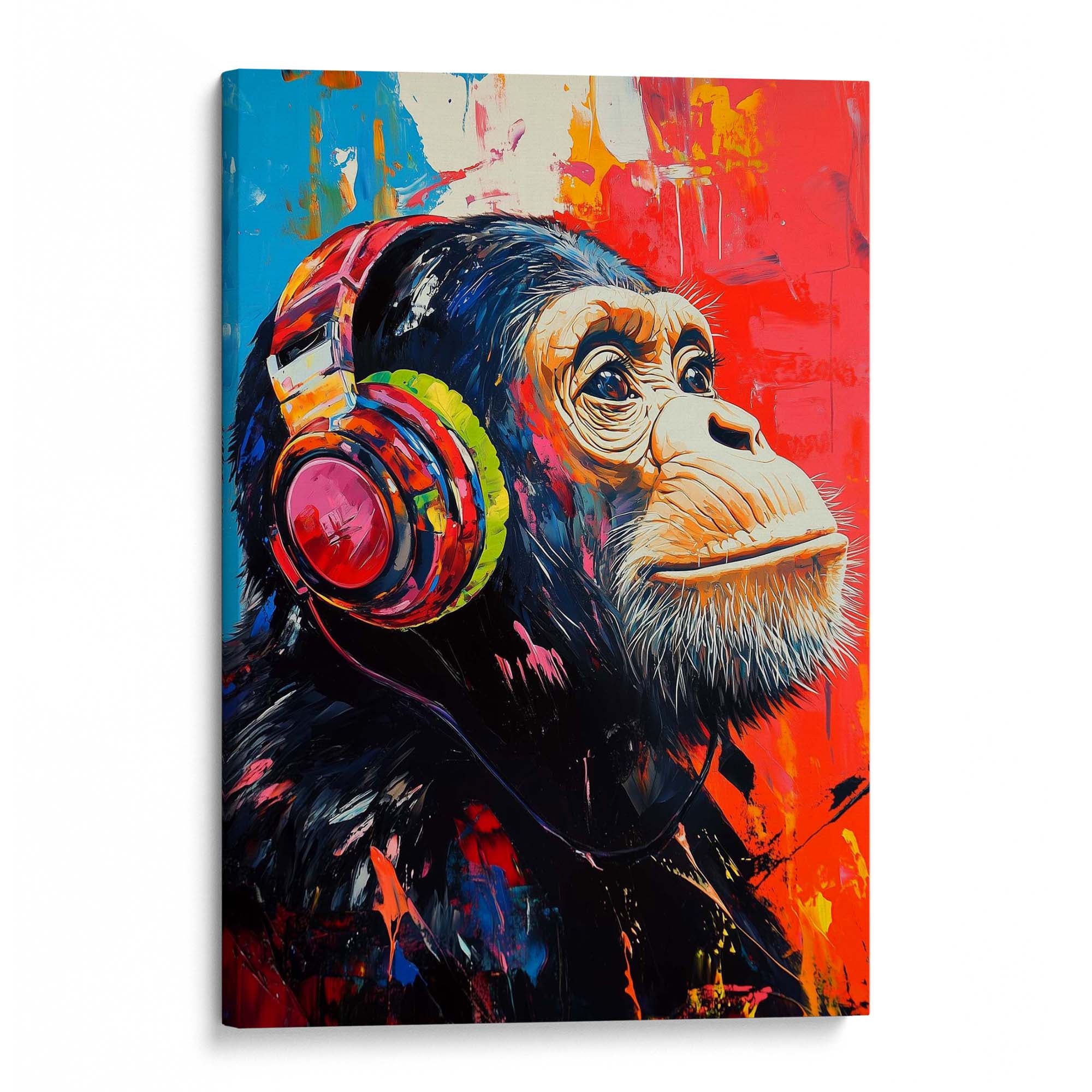 Love of Music No3 Canvas Print Canvas Art Wildfrog Art