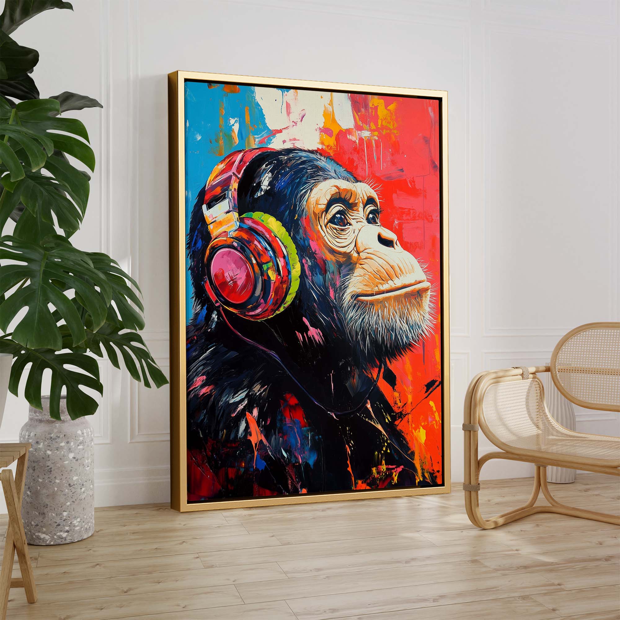Love of Music No3 Canvas Print Canvas Art Wildfrog Art