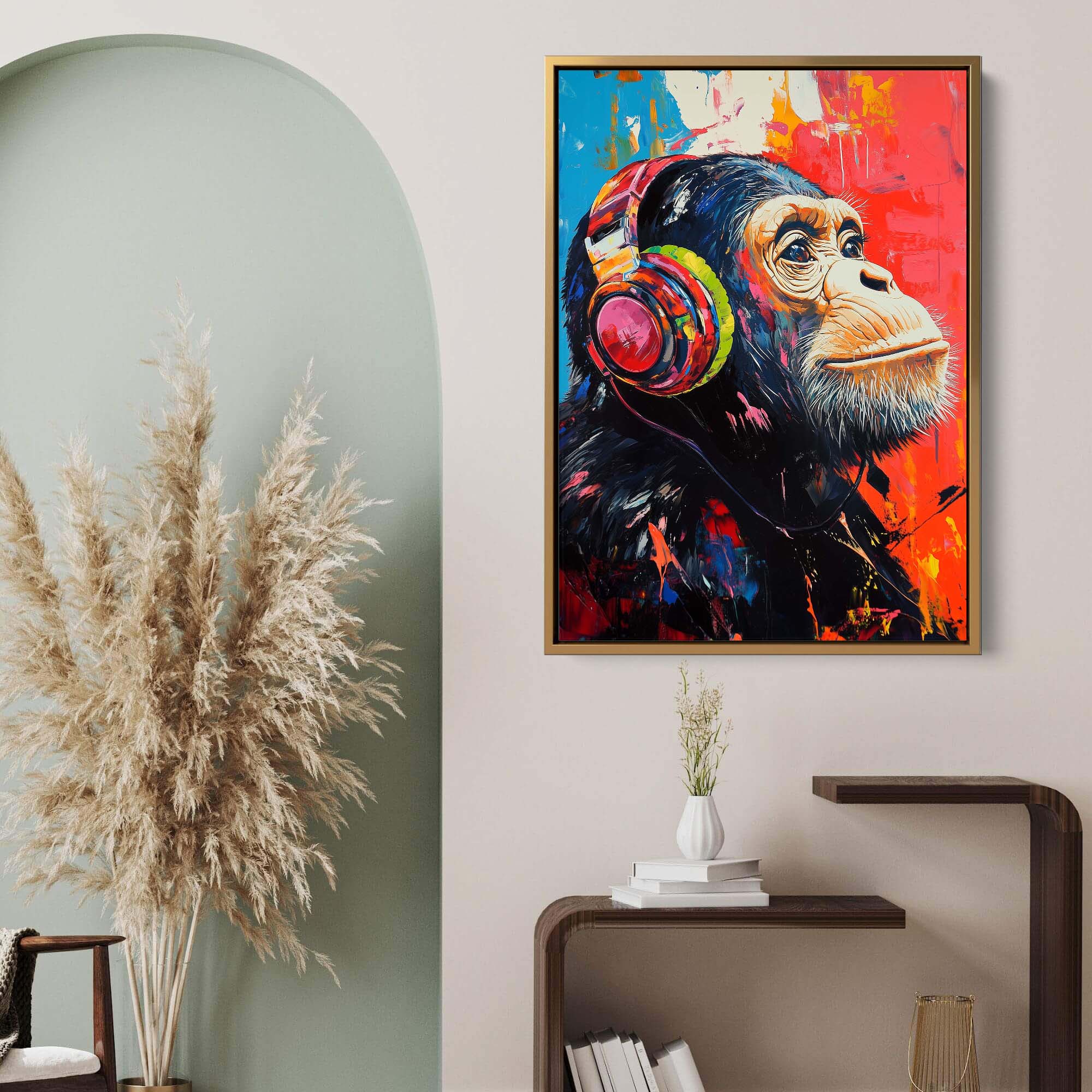 Love of Music No3 Canvas Print Canvas Art Wildfrog Art