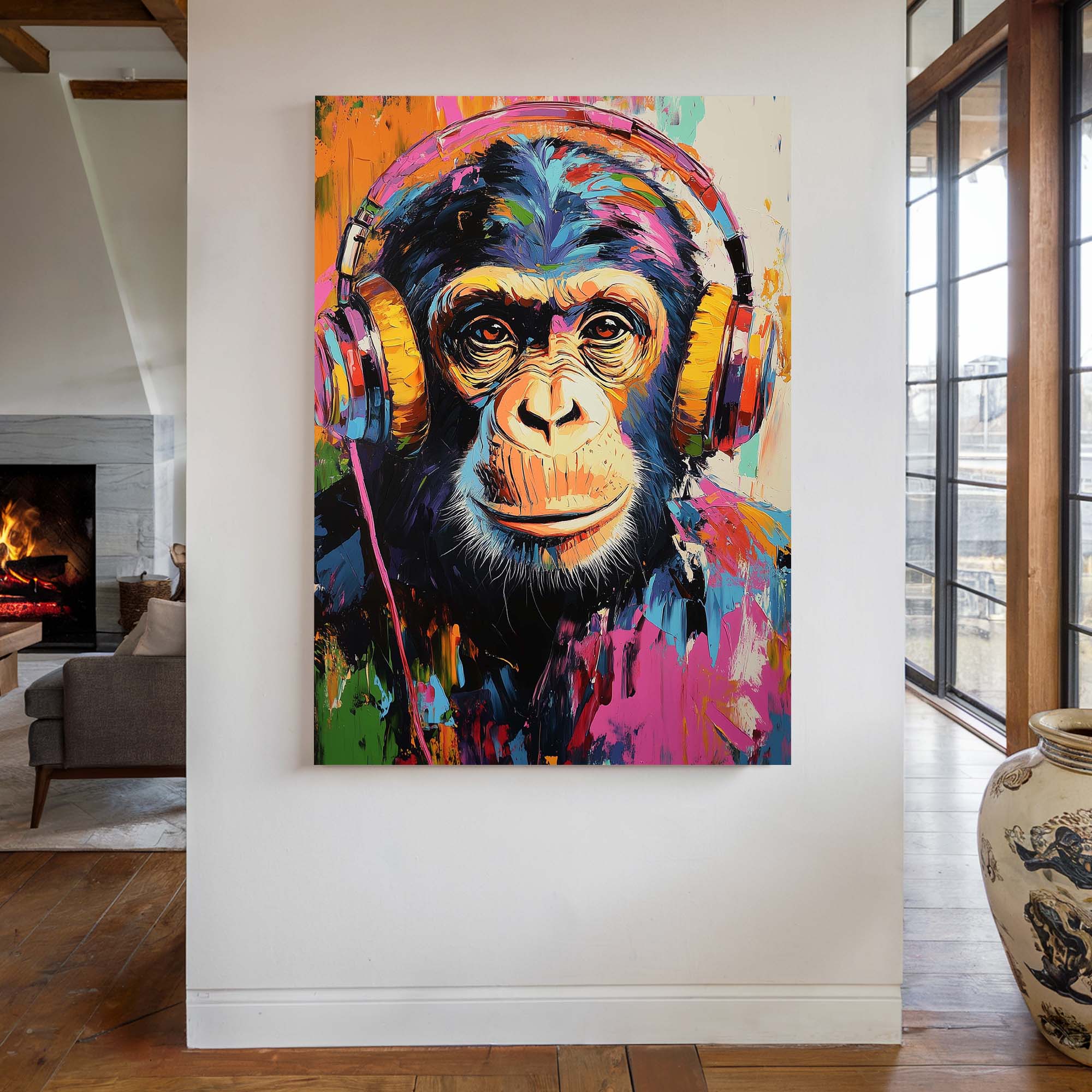 Love of Music Canvas Print Canvas Art Wildfrog Art