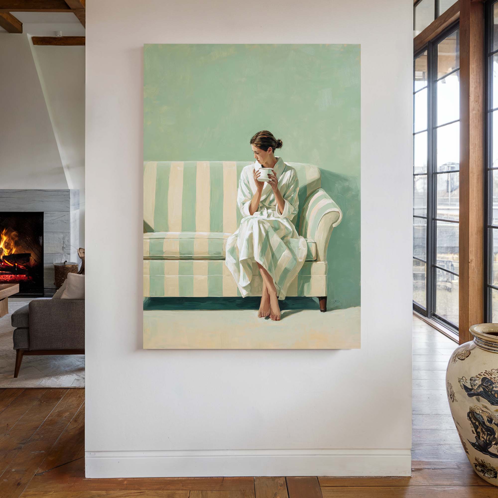 Mint Mood Canvas Print