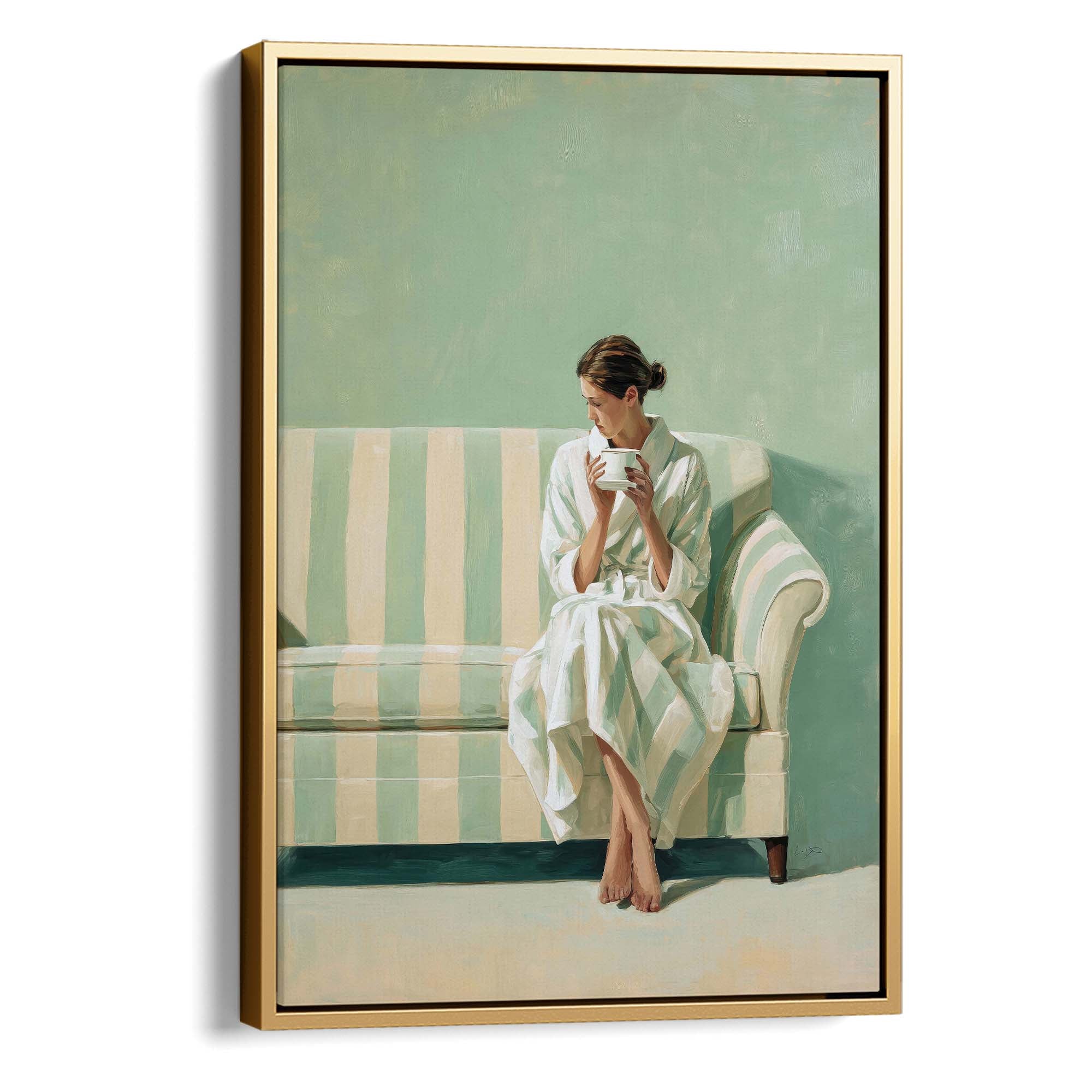 Mint Mood Canvas Print
