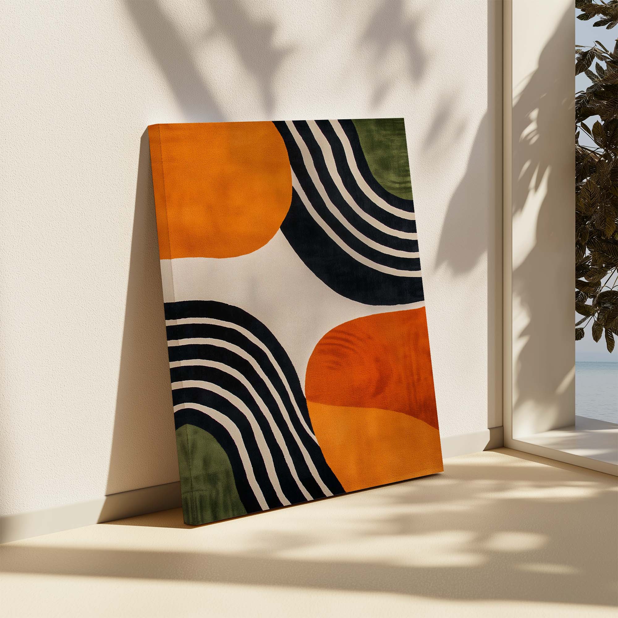 Modal Drift Canvas Print