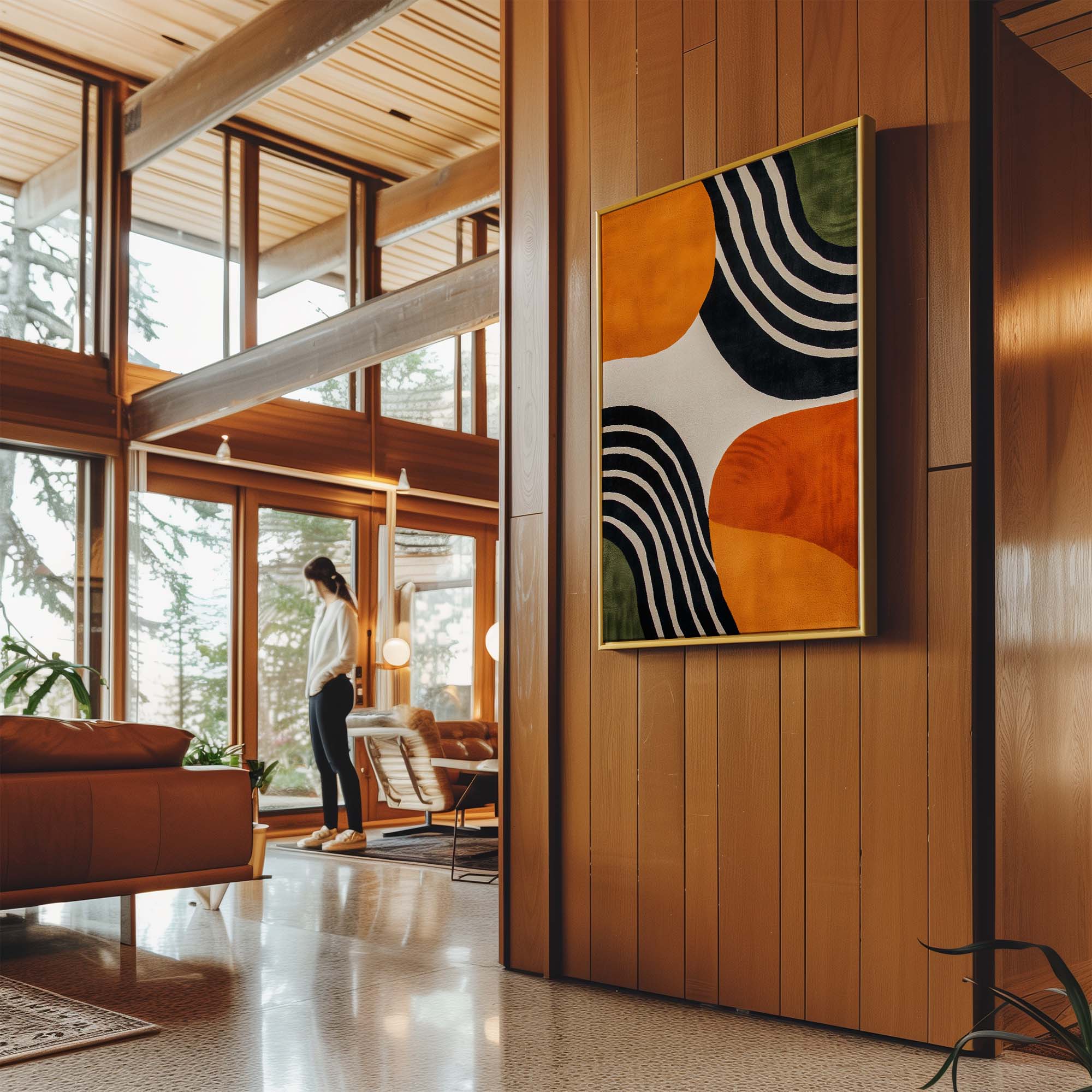 Modal Drift Canvas Print