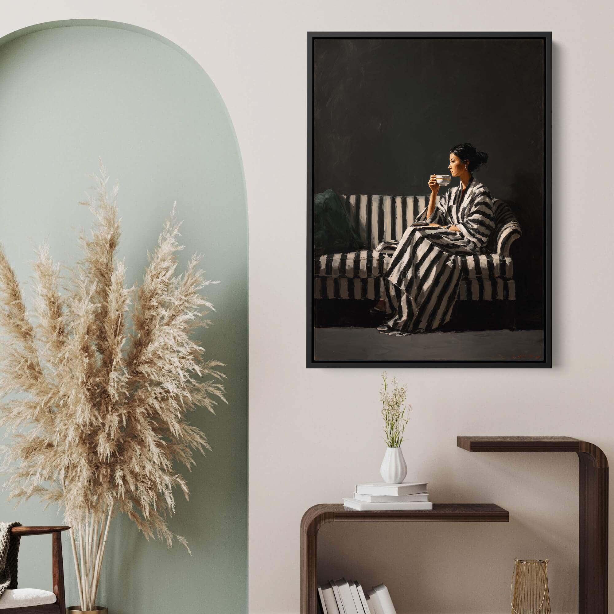 Monochrome Mood Canvas Print