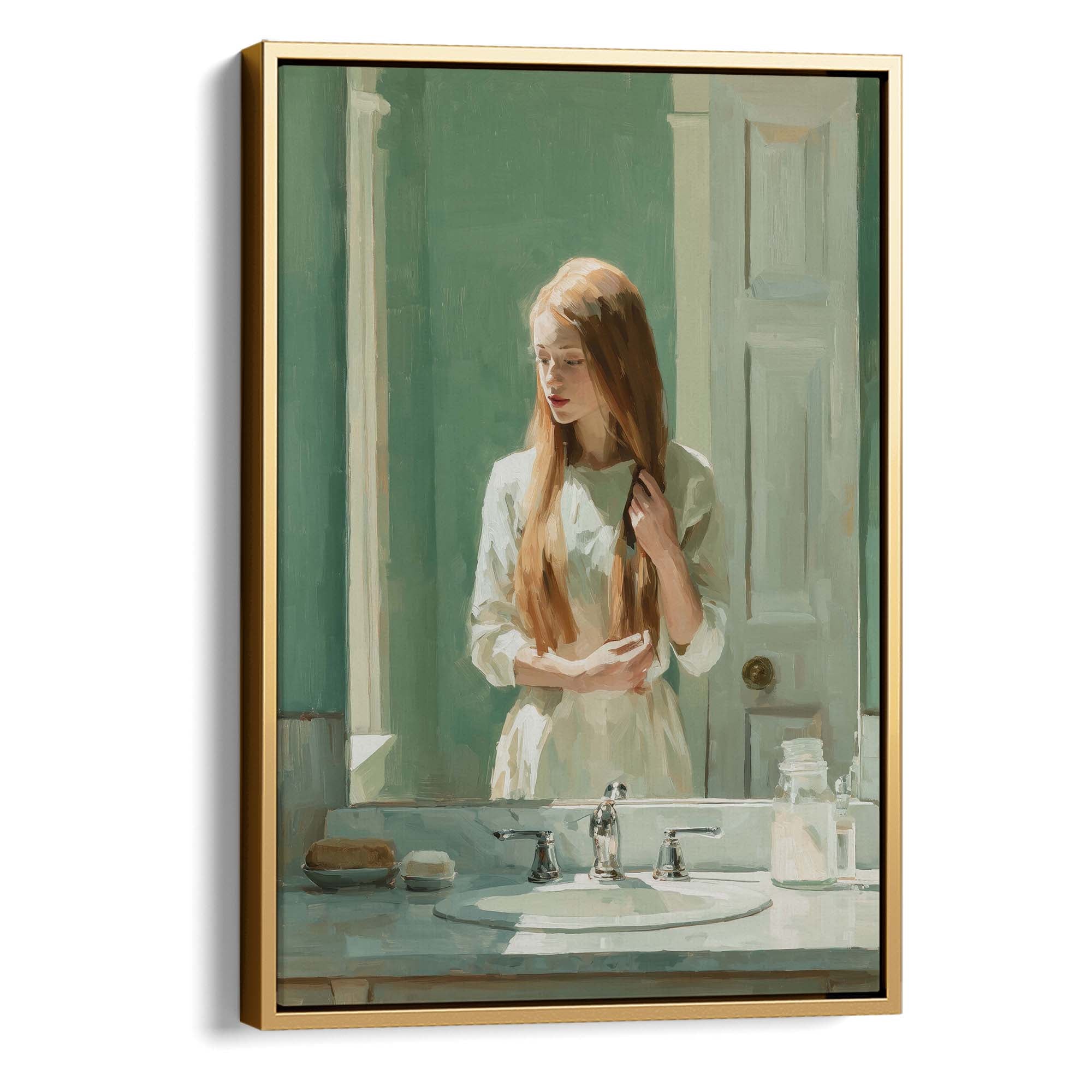 Morning Rituals Canvas Print