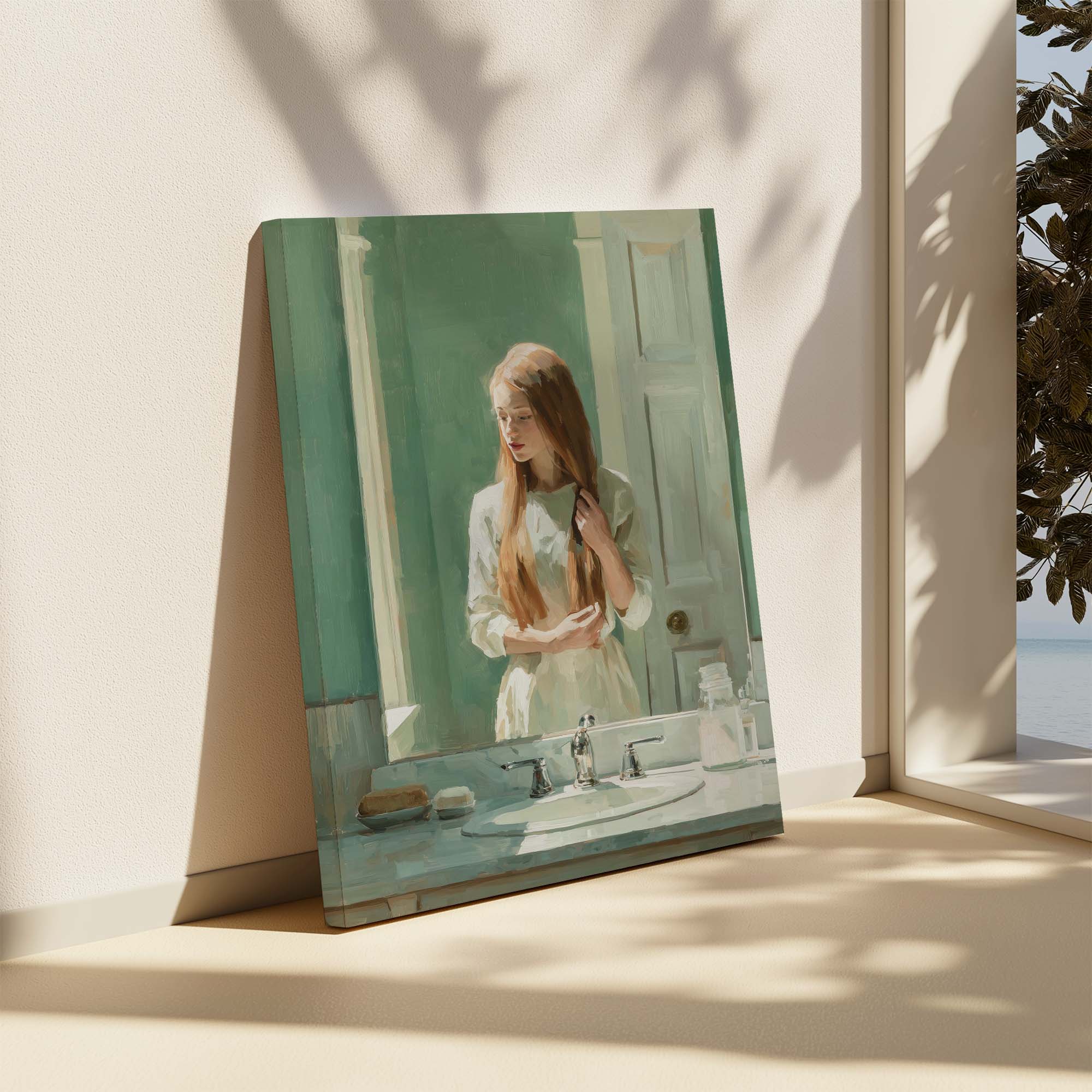 Morning Rituals Canvas Print