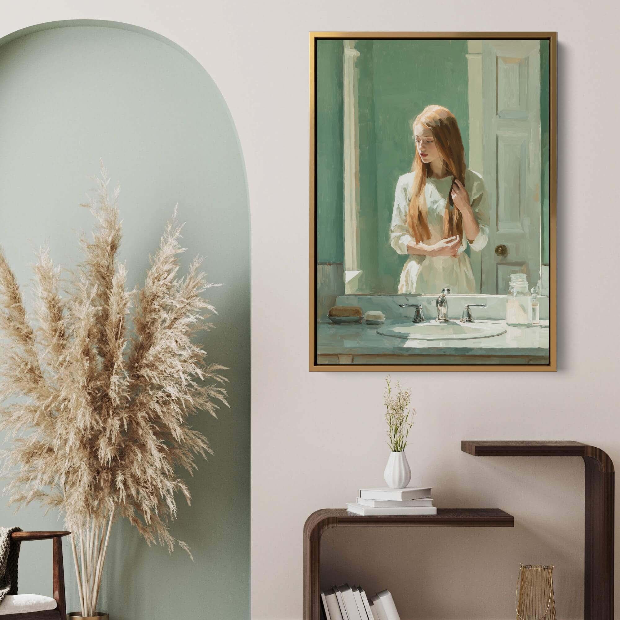 Morning Rituals Canvas Print