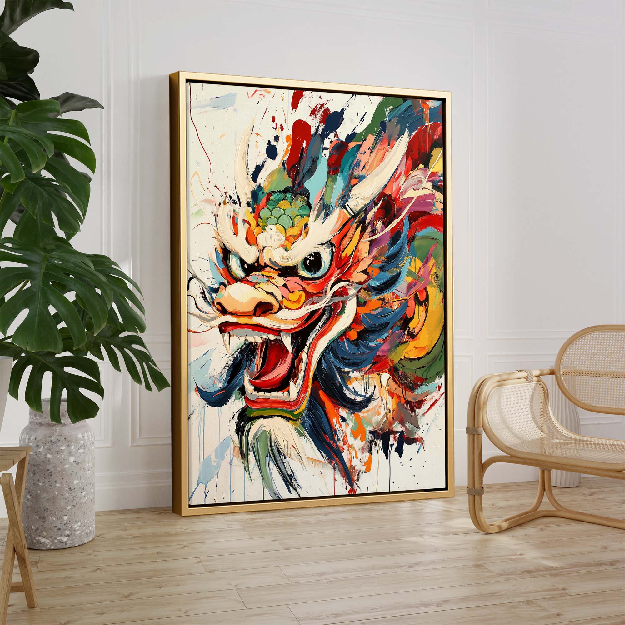 Mystic Dragon Canvas Print
