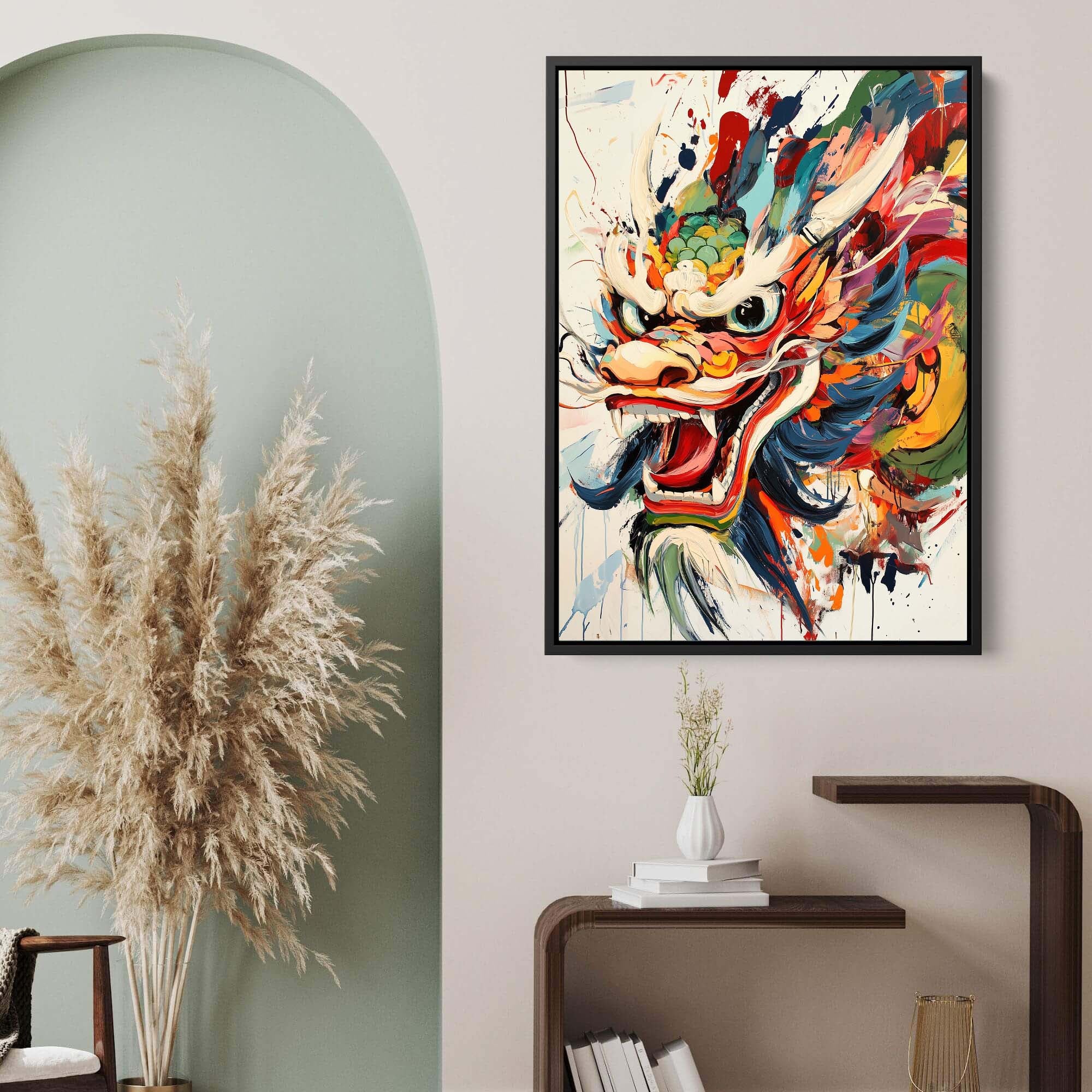 Mystic Dragon Canvas Print