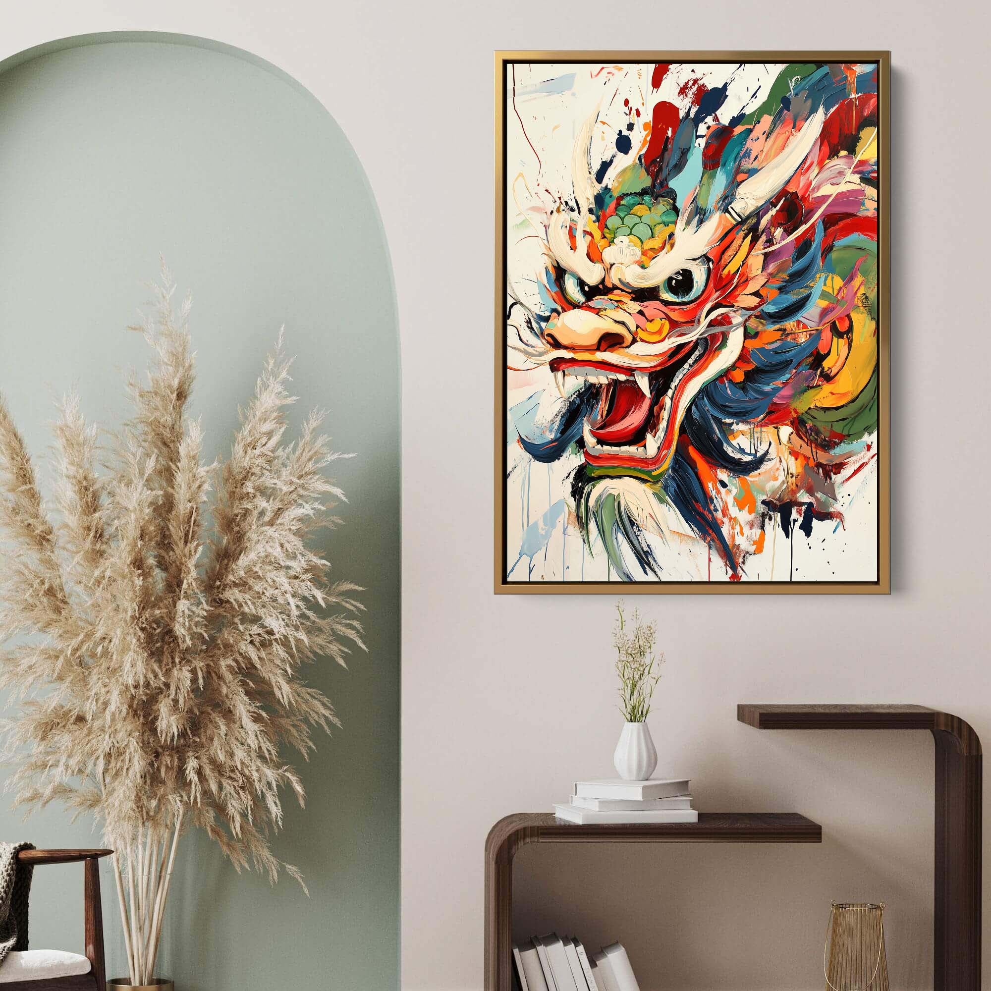 Mystic Dragon Canvas Print