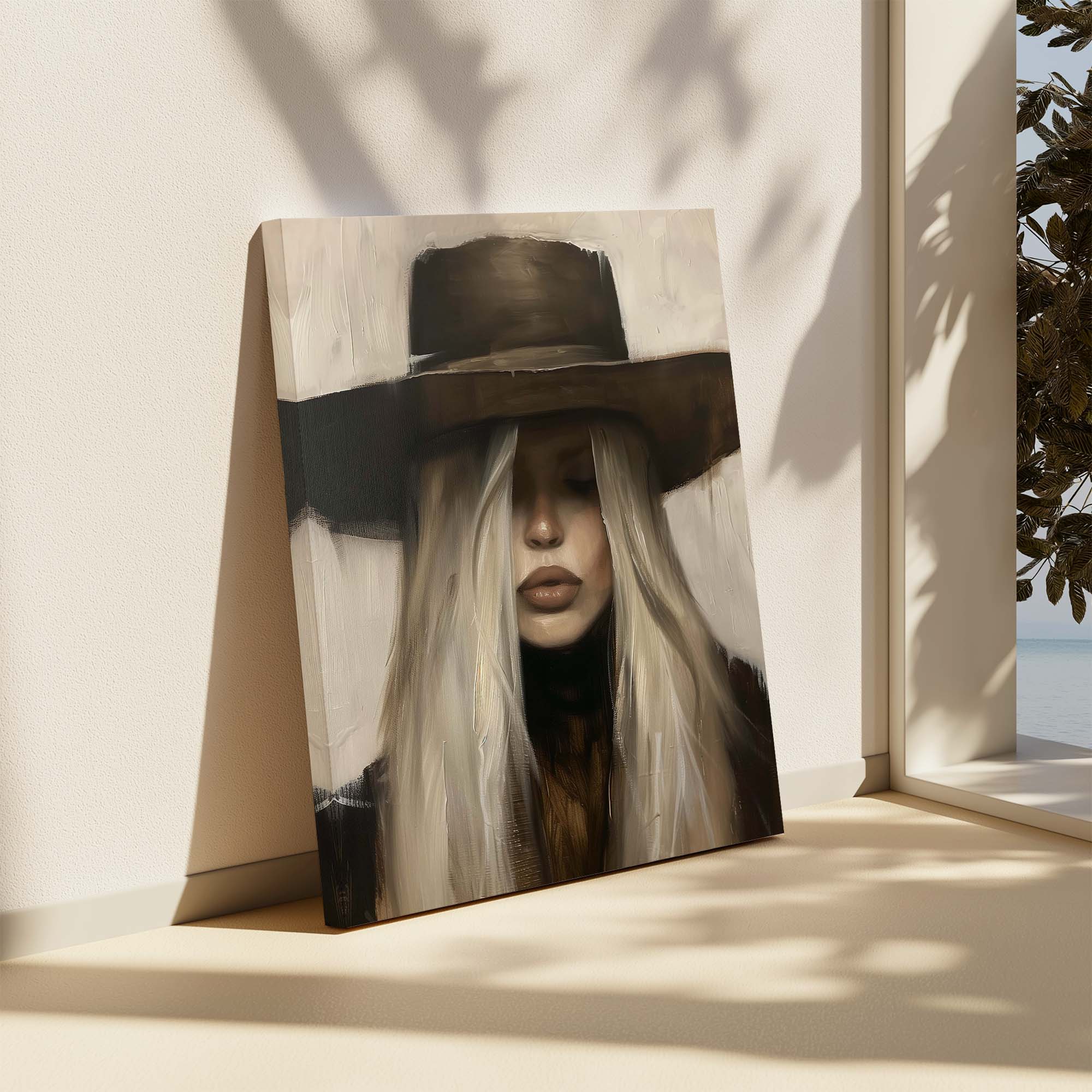 Natural Cowgirl Canvas Print Canvas Art Wildfrog Art