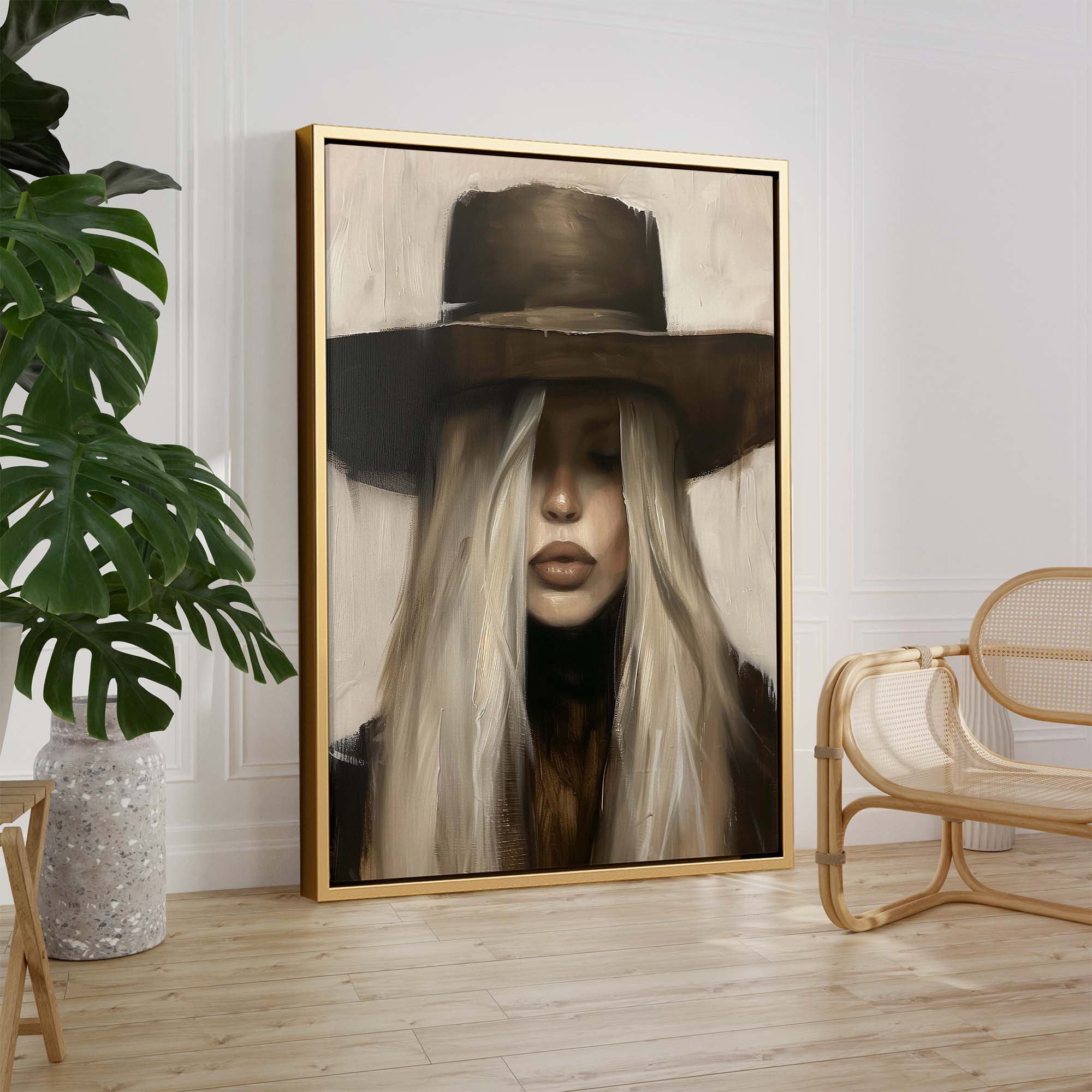 Natural Cowgirl Canvas Print Canvas Art Wildfrog Art