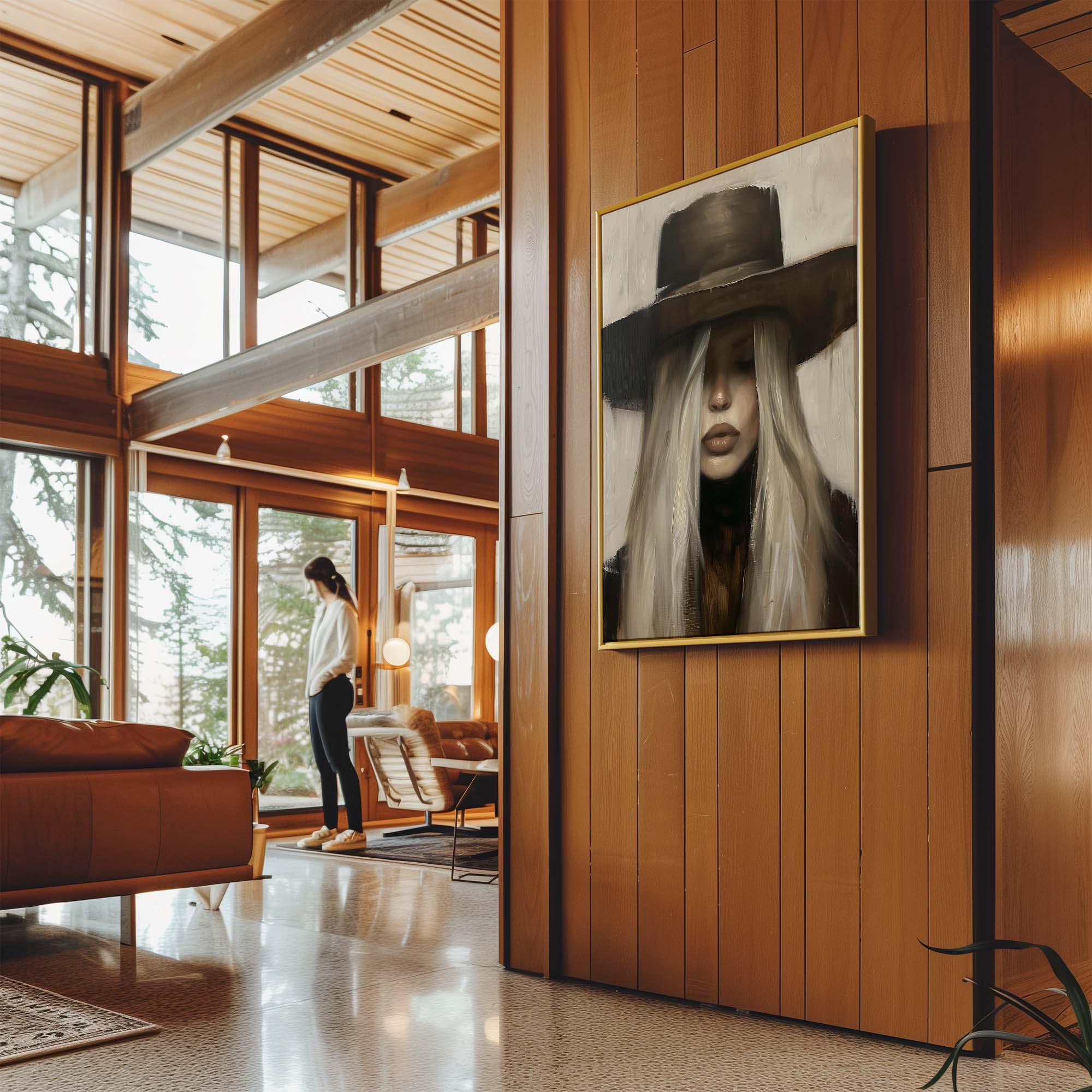 Natural Cowgirl Canvas Print Canvas Art Wildfrog Art