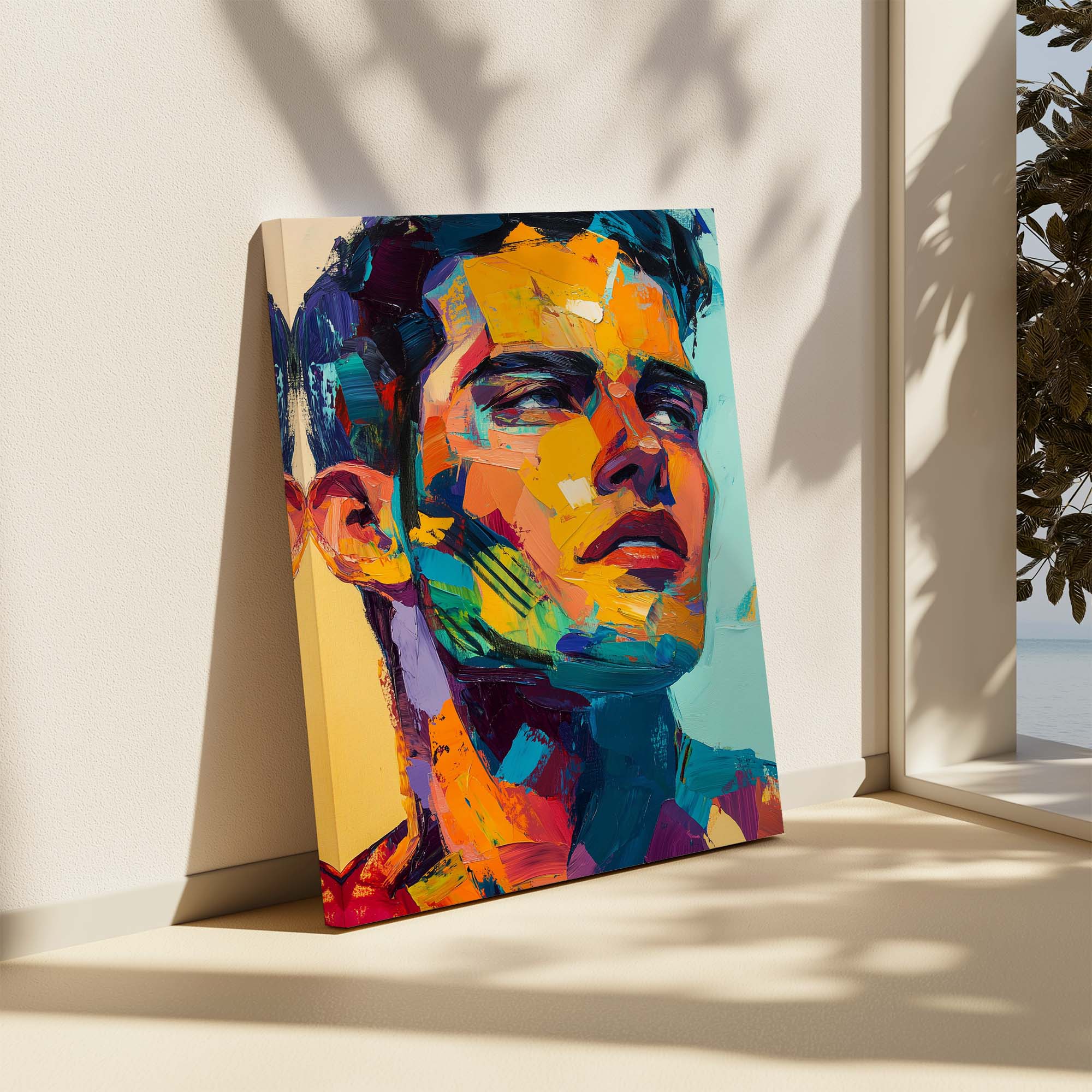 Never Look Back Canvas Print