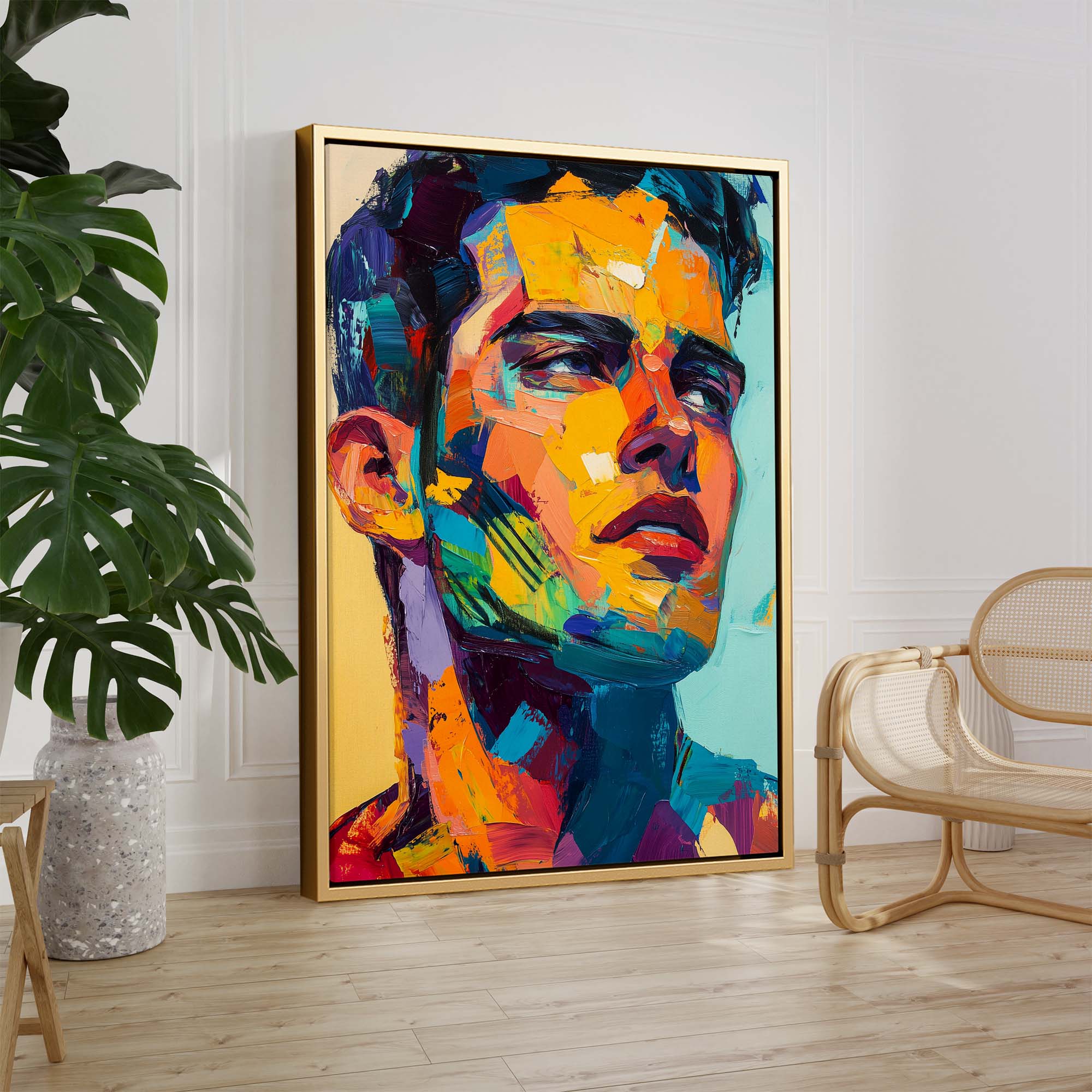 Never Look Back Canvas Print