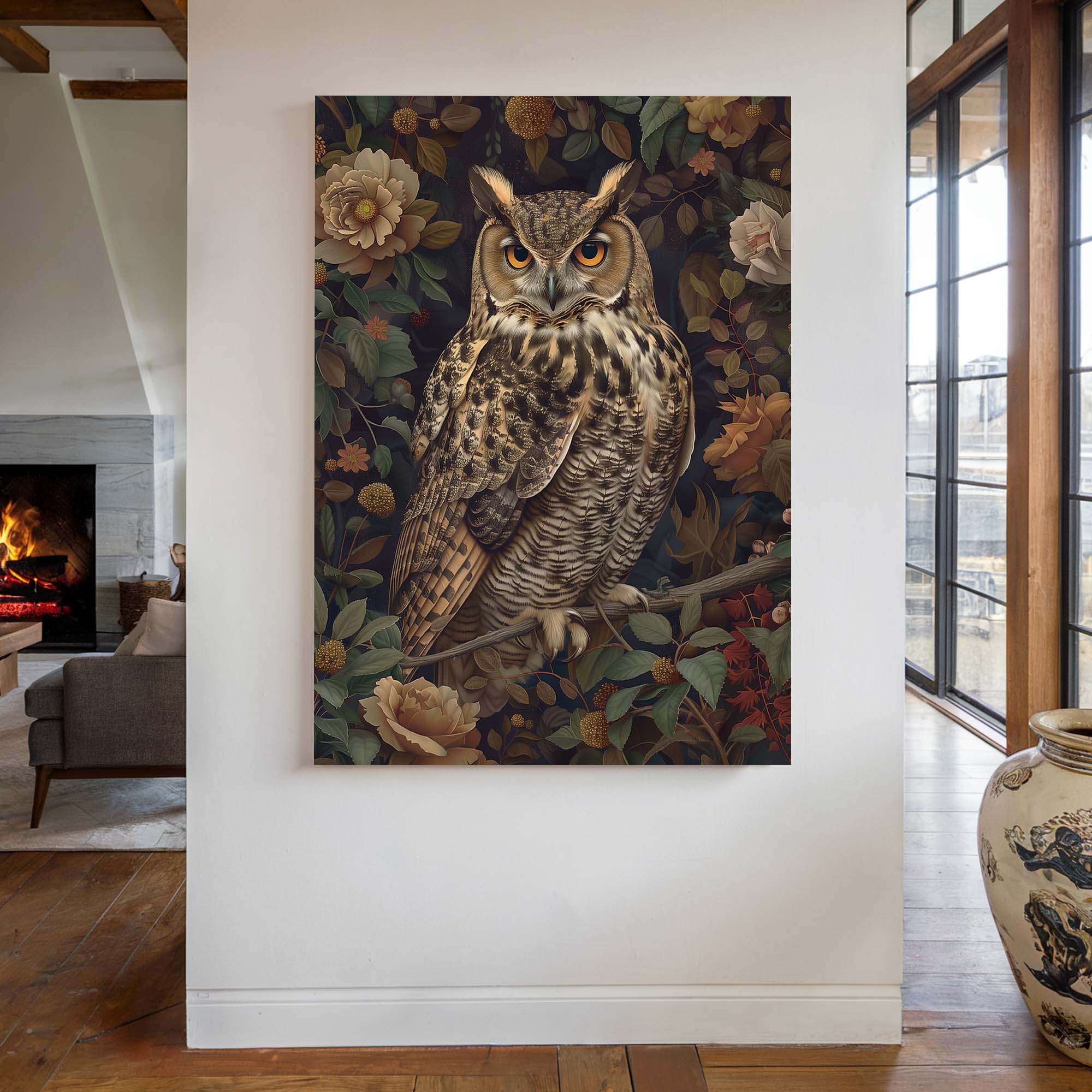 Night Owl Canvas Print