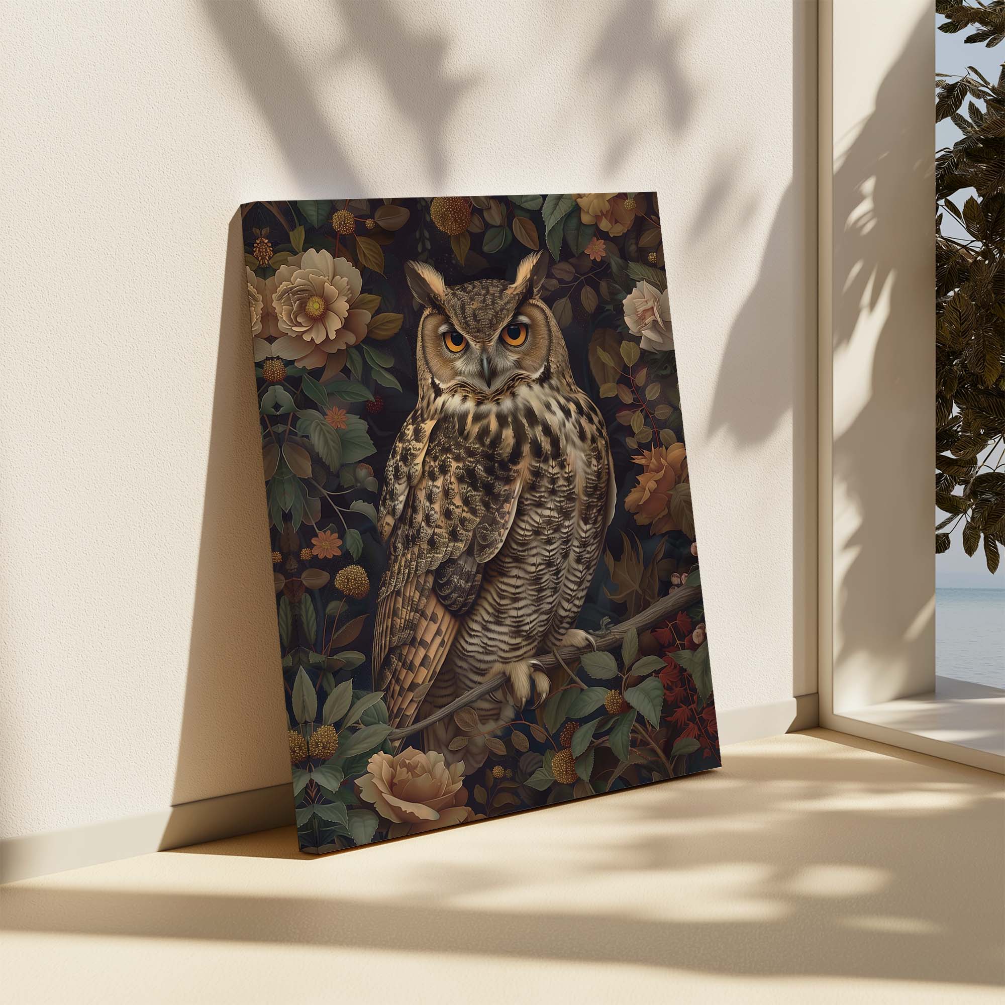 Night Owl Canvas Print