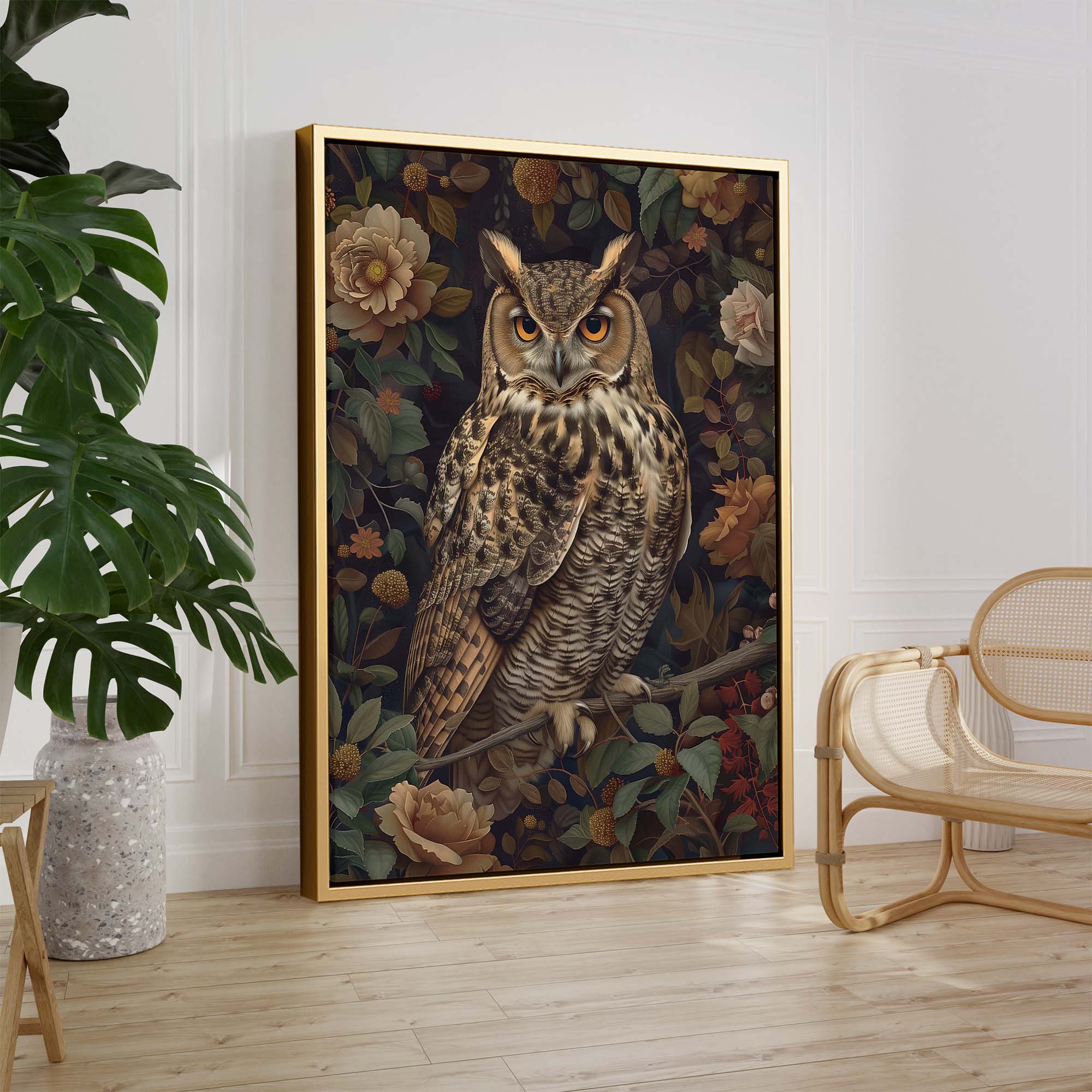 Night Owl Canvas Print