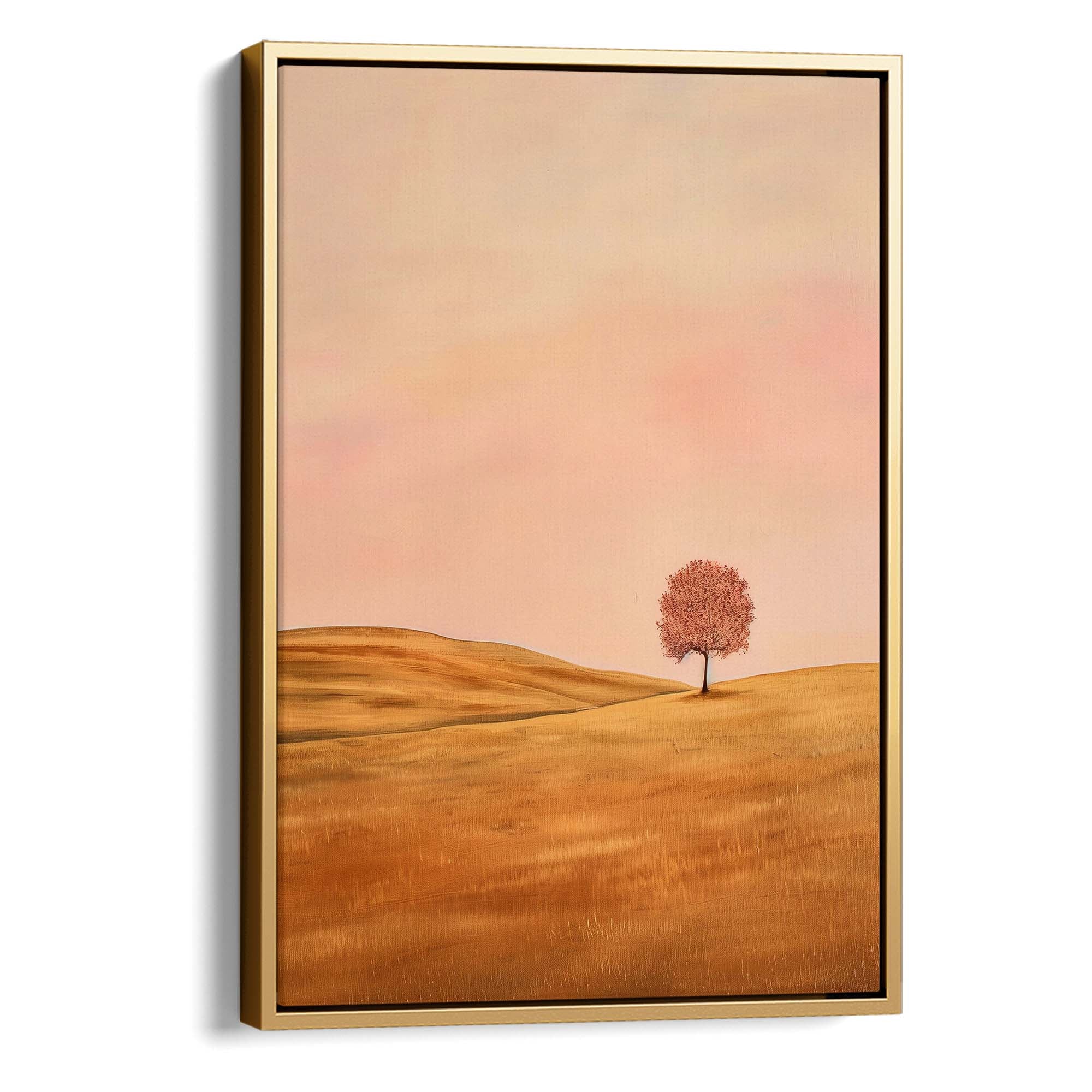 Pastel Solitude Canvas Print