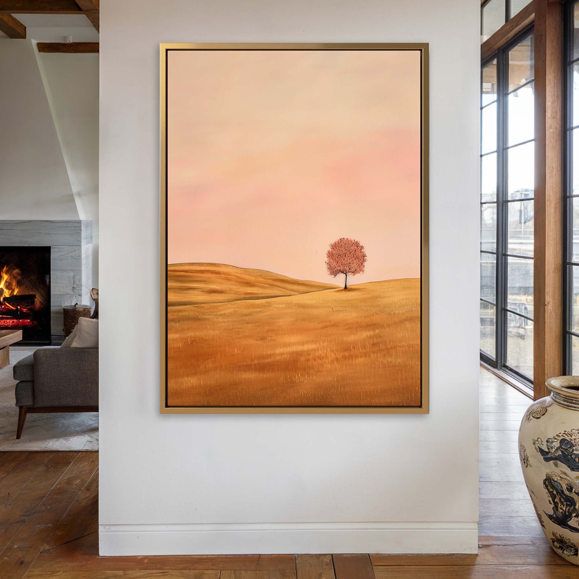 Pastel Solitude Canvas Print