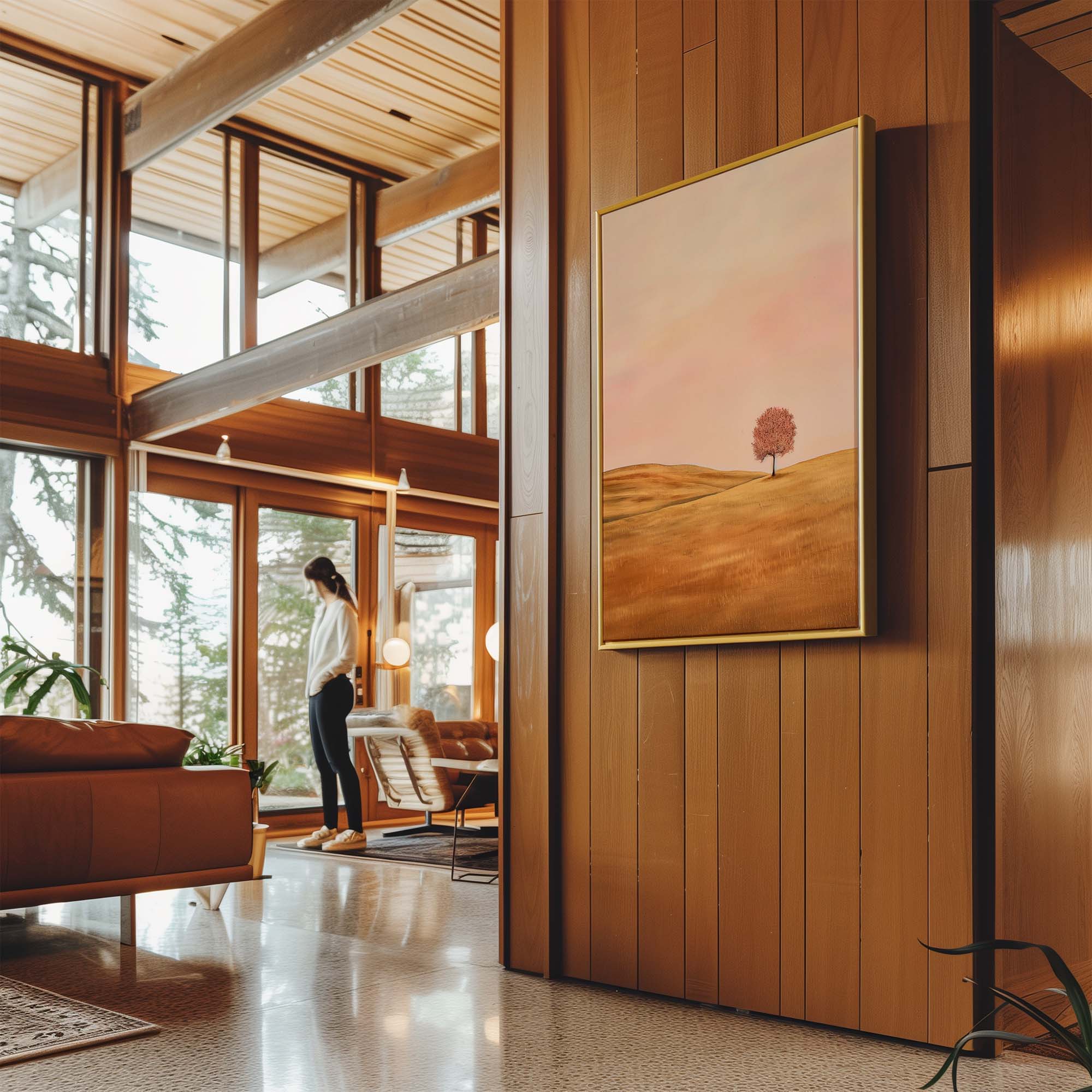 Pastel Solitude Canvas Print