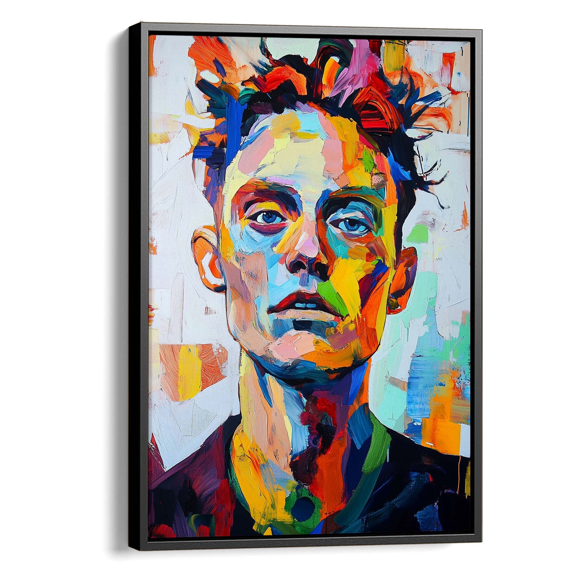 Patchwork Portrait Canvas Print Canvas Art Wildfrog Art