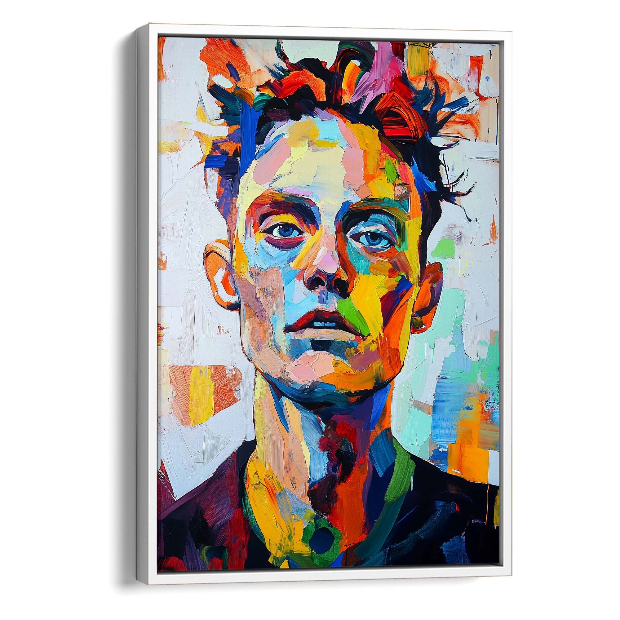 Patchwork Portrait Canvas Print Canvas Art Wildfrog Art