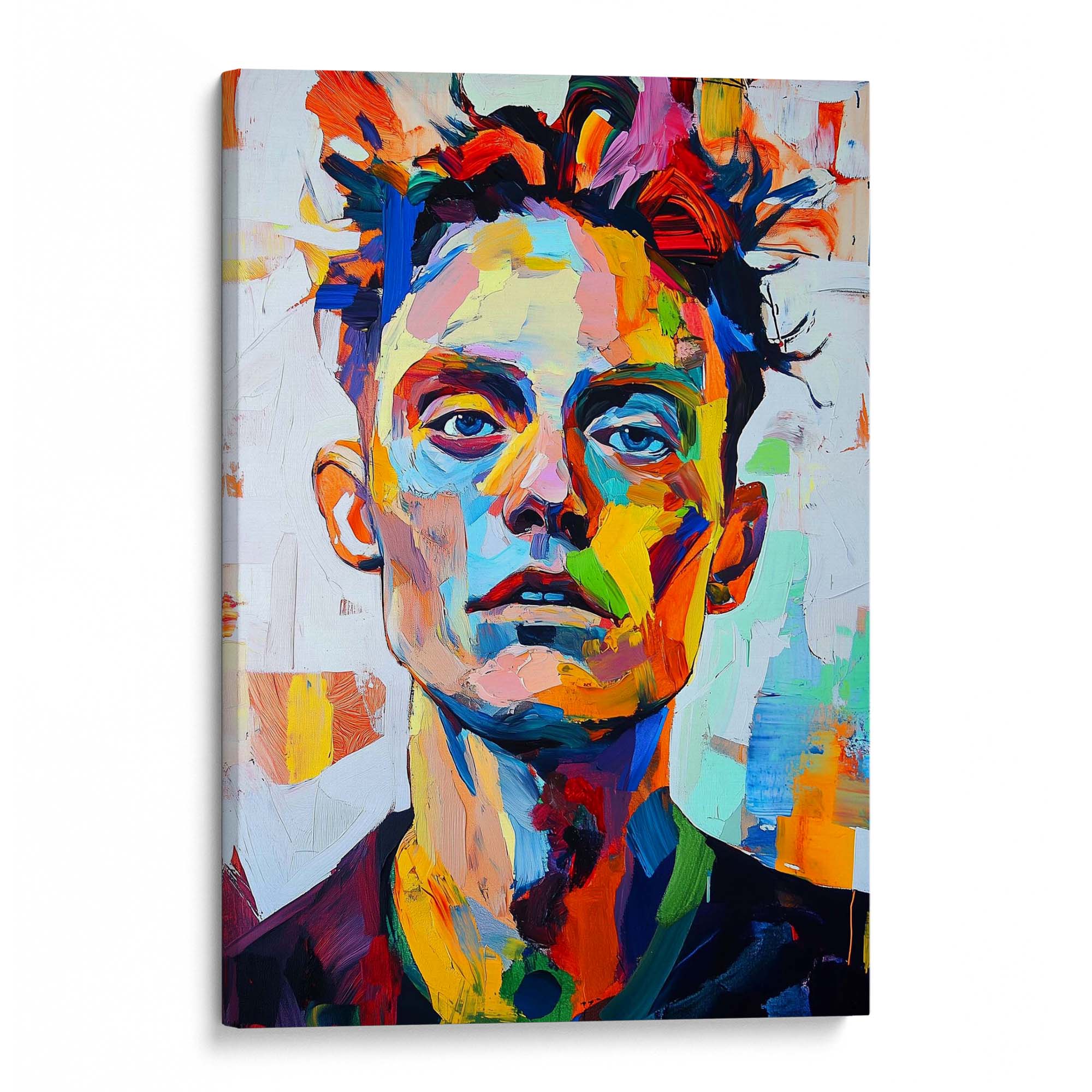 Patchwork Portrait Canvas Print Canvas Art Wildfrog Art