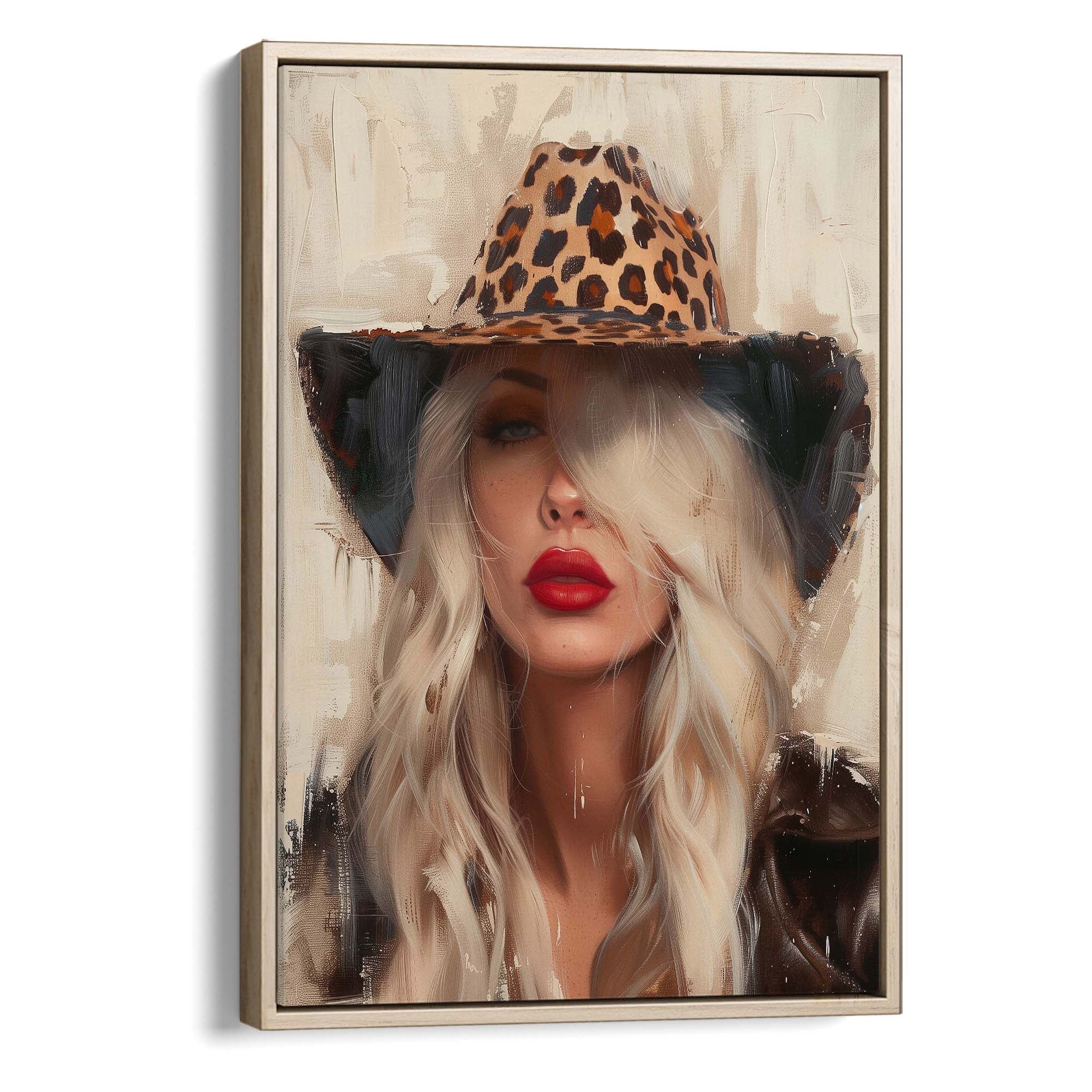 Red Rebel Canvas Print