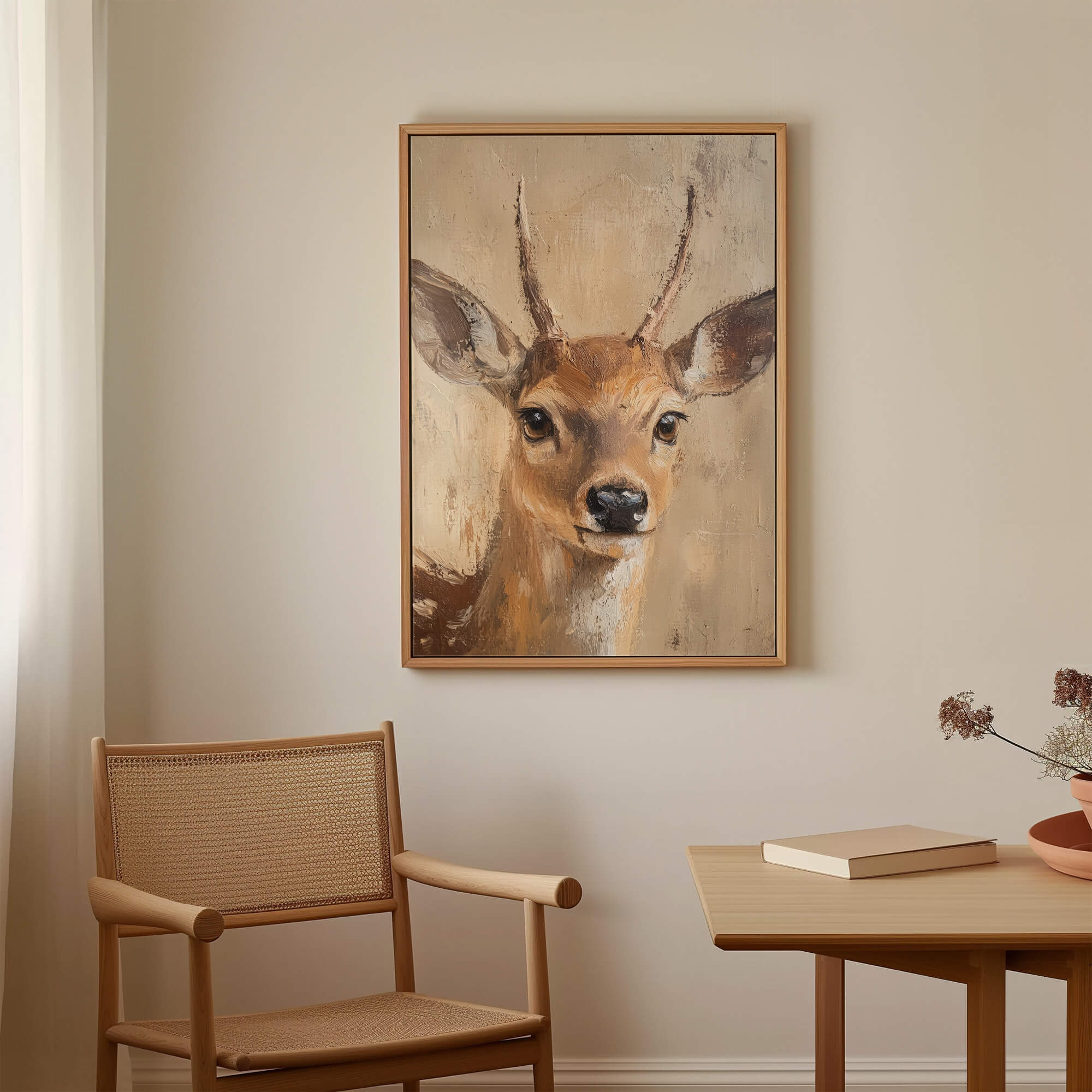 Roe Deer Canvas Print Canvas Art Wildfrog Art