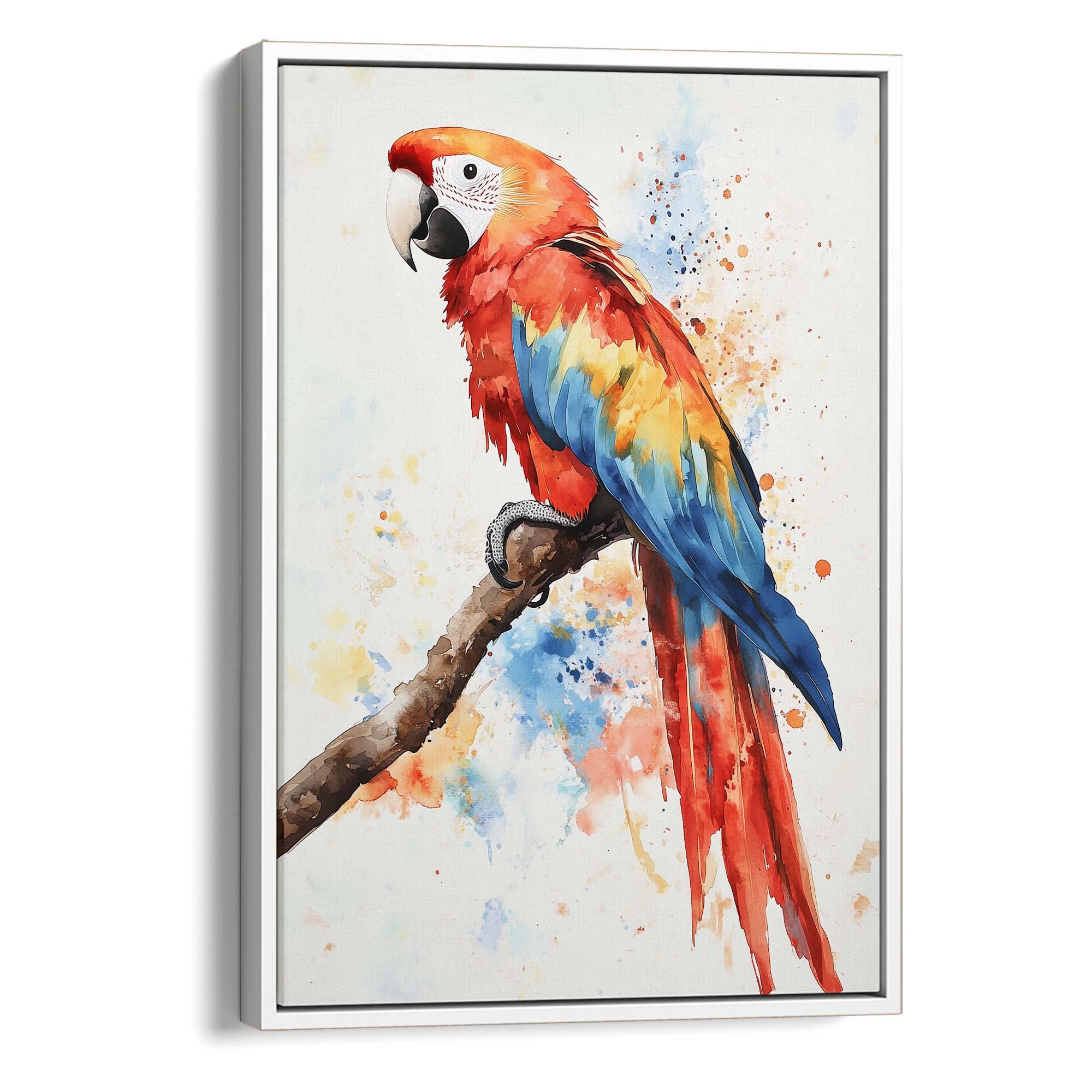 Scarlet Macaw No1 Canvas Print
