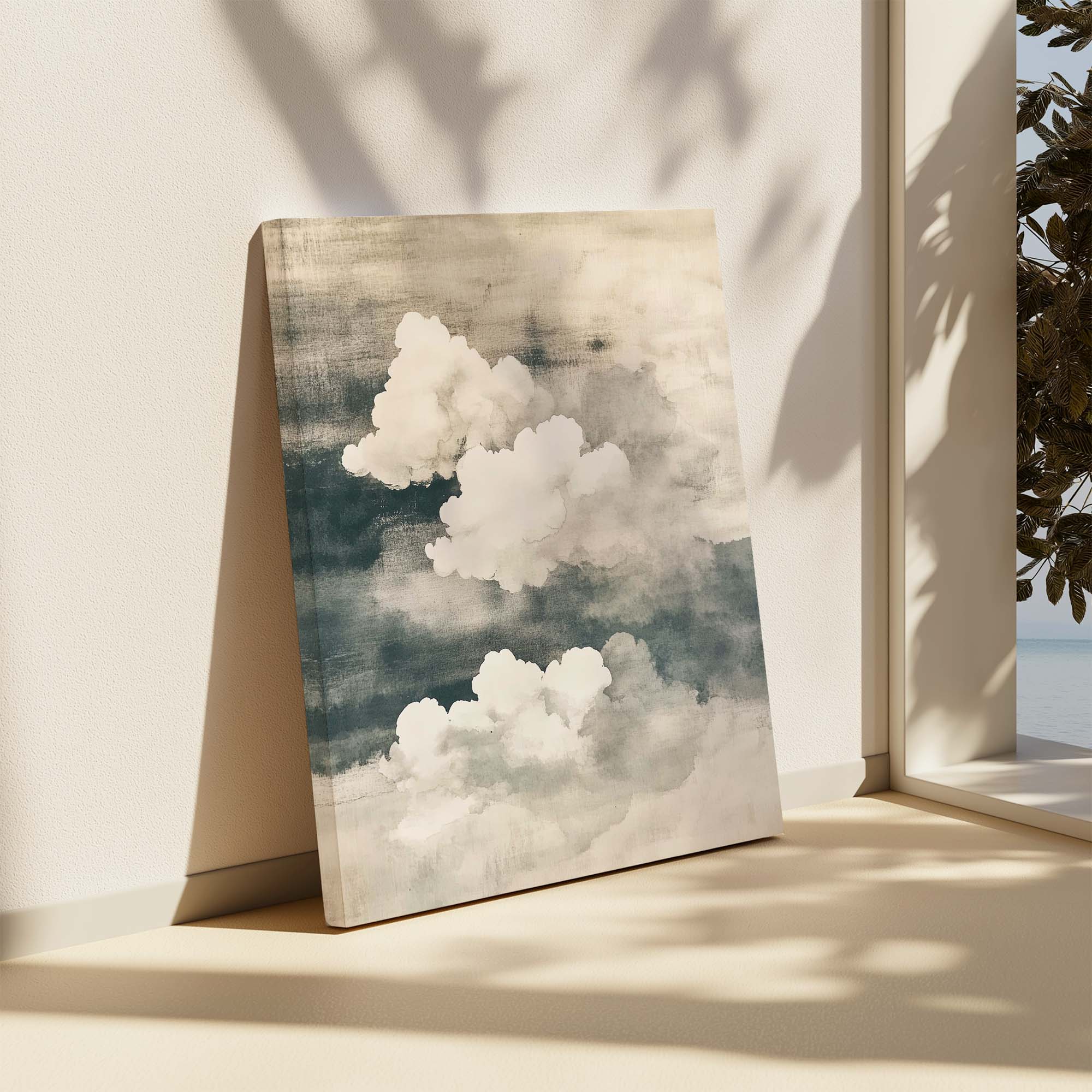 Sky Brush Canvas Print