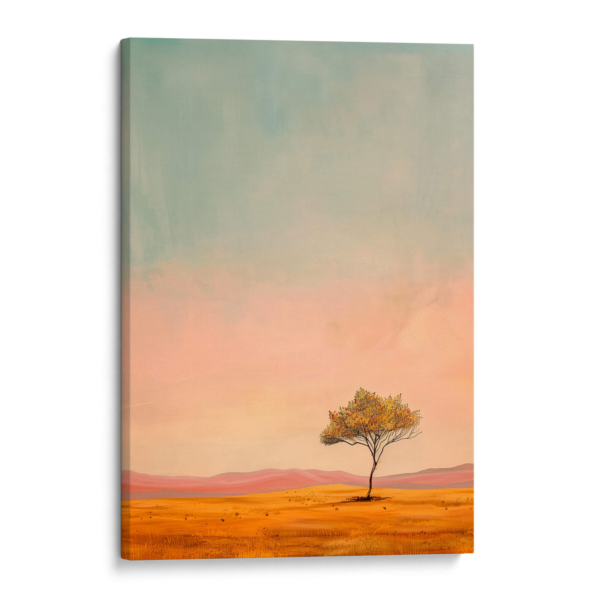 Soft Horizon Canvas Print