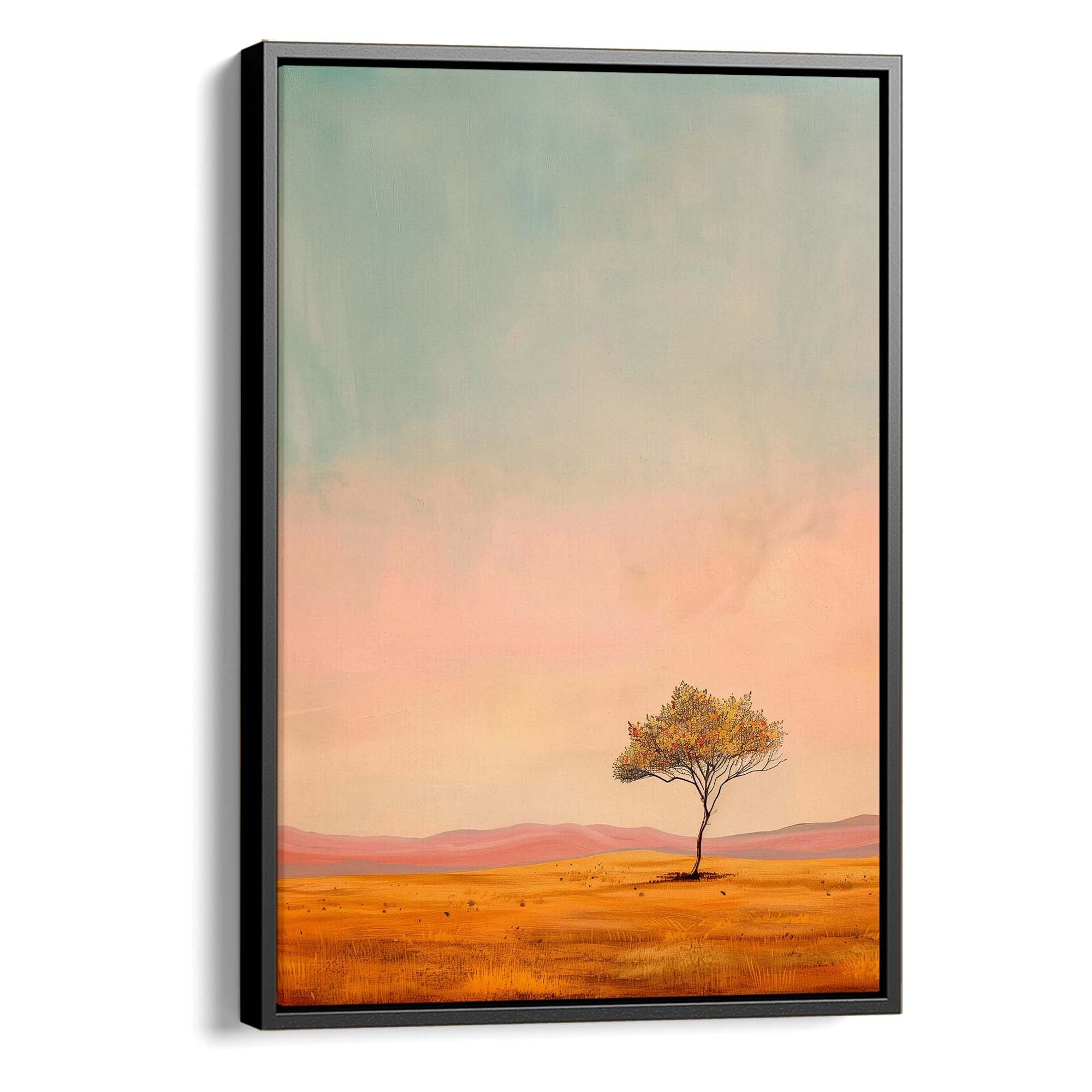 Soft Horizon Canvas Print