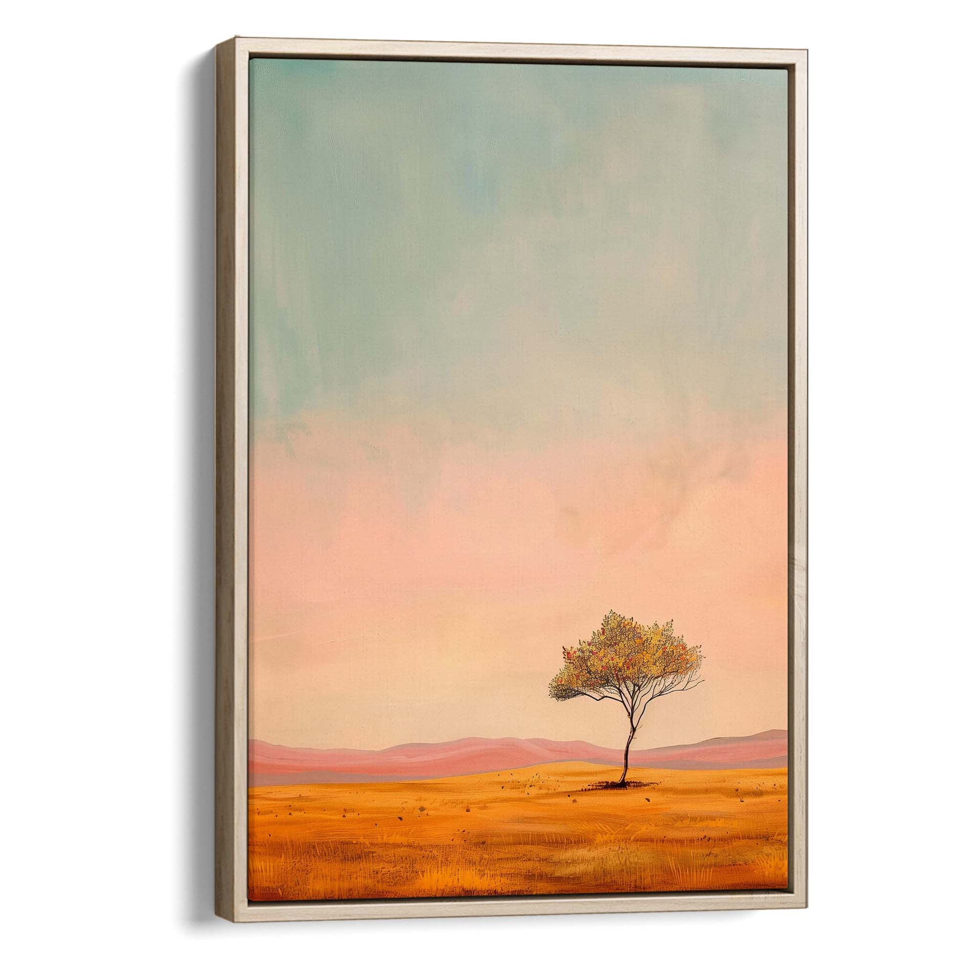 Soft Horizon Canvas Print