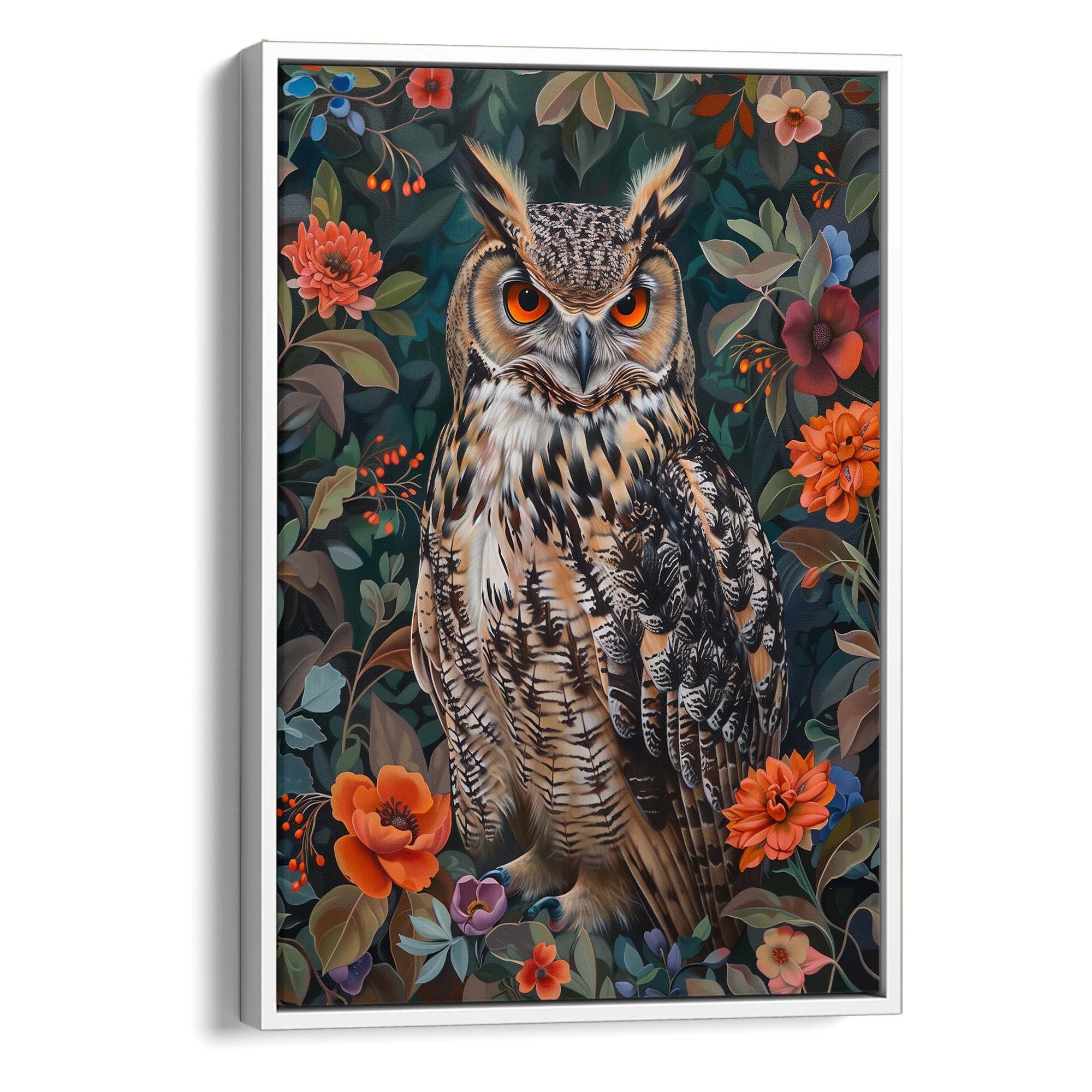 Summer Owl Canvas Print