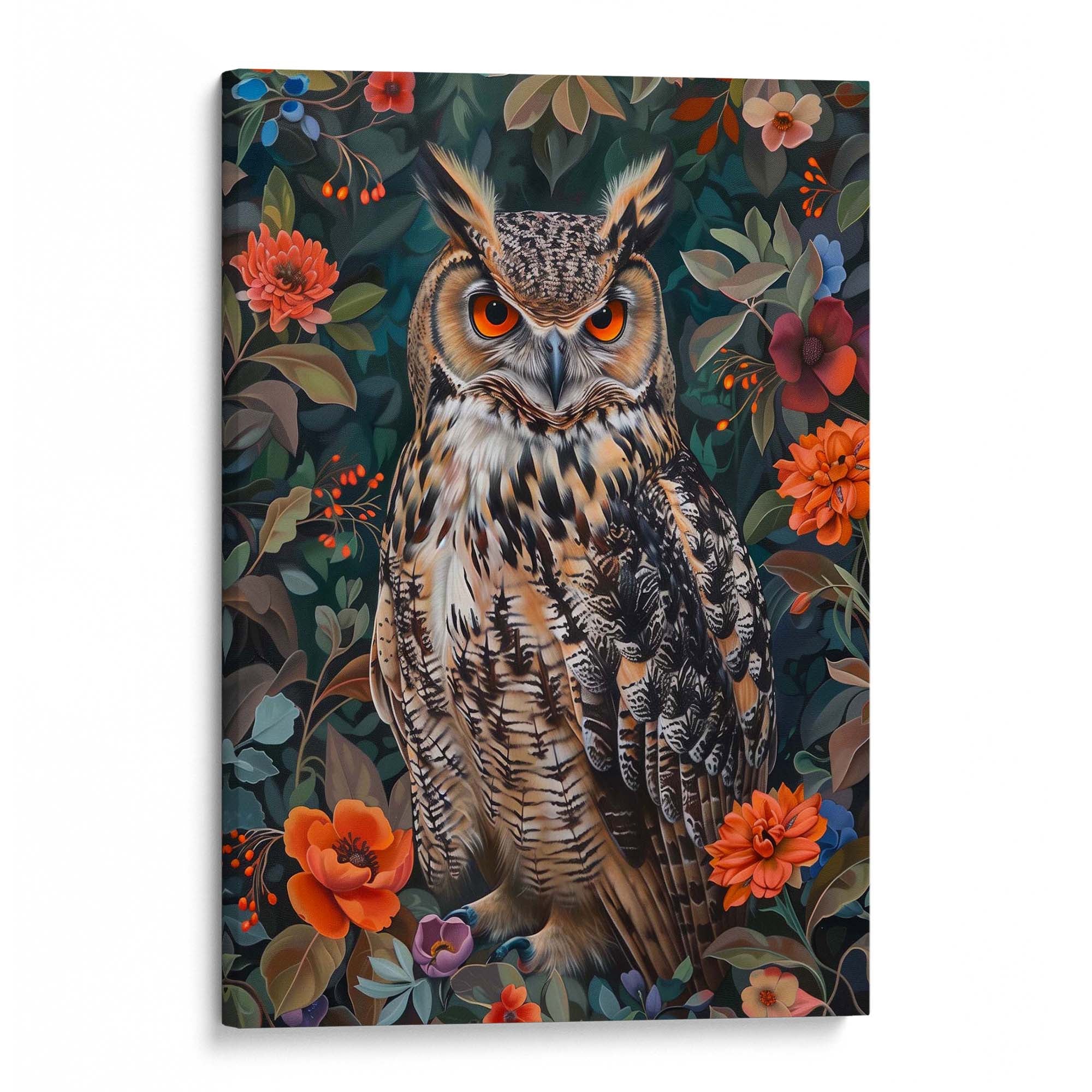 Summer Owl Canvas Print