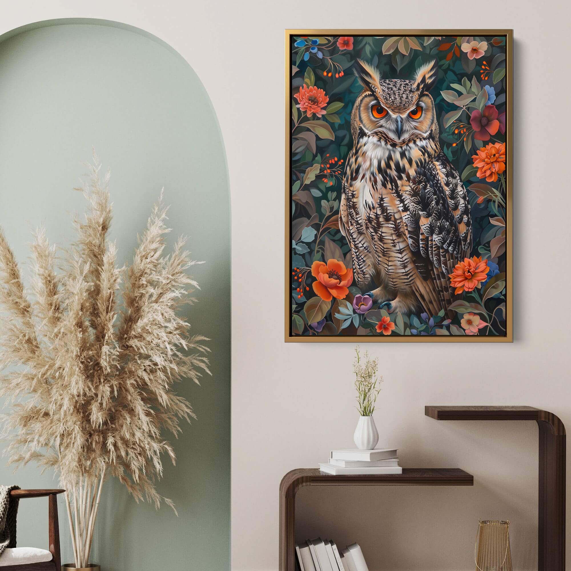 Summer Owl Canvas Print